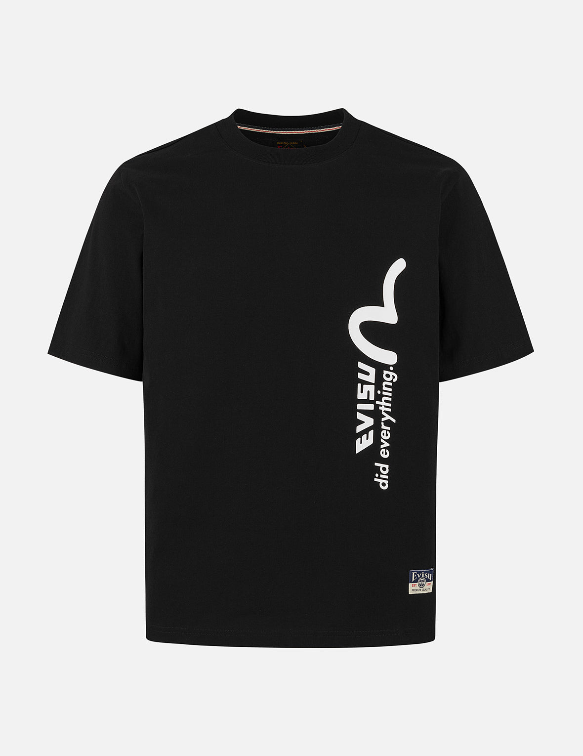 ロゴとスローガンプリント レギュラーフィット Tシャツ