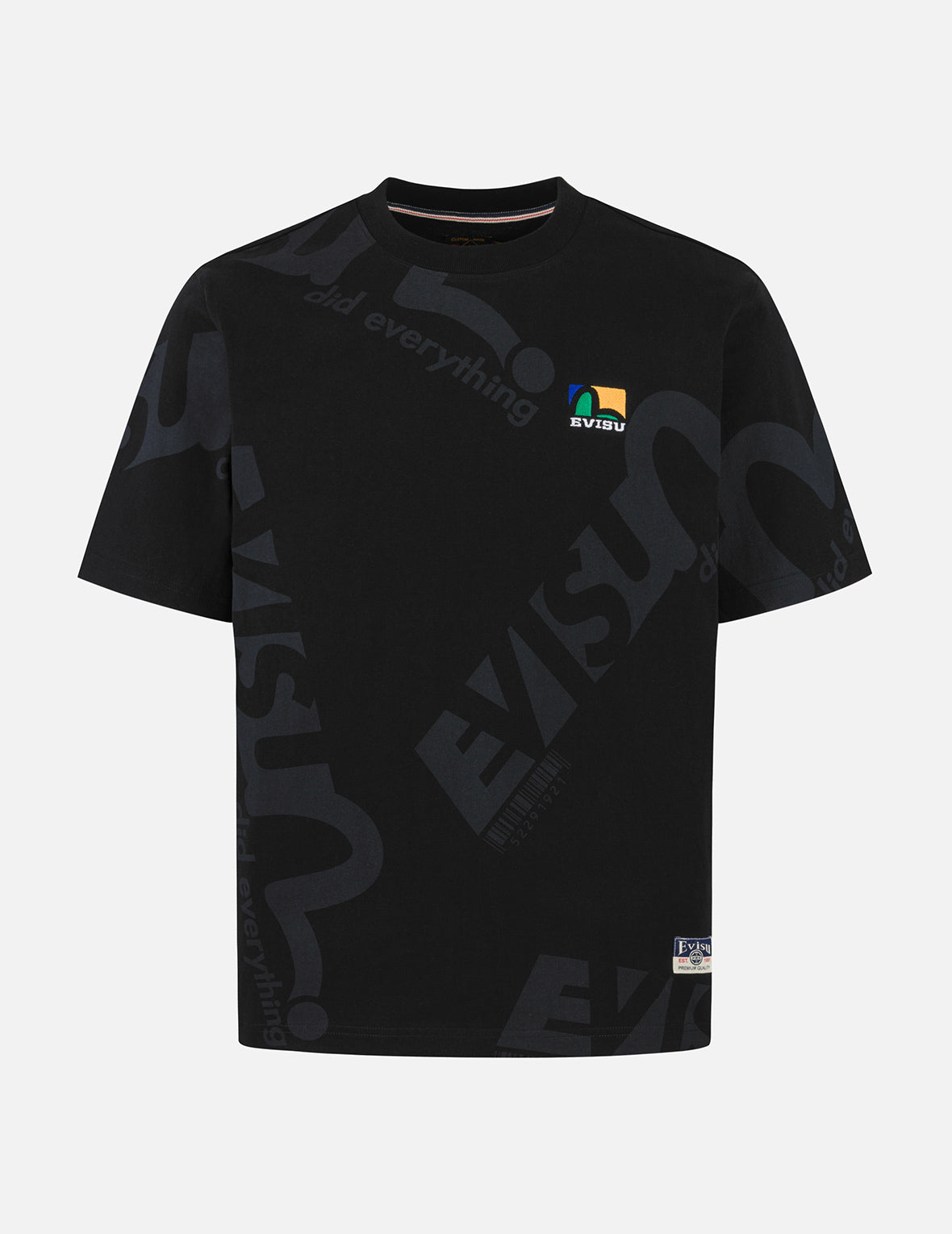 オールオーバーロゴとカモメプリント レギュラーフィット Tシャツ