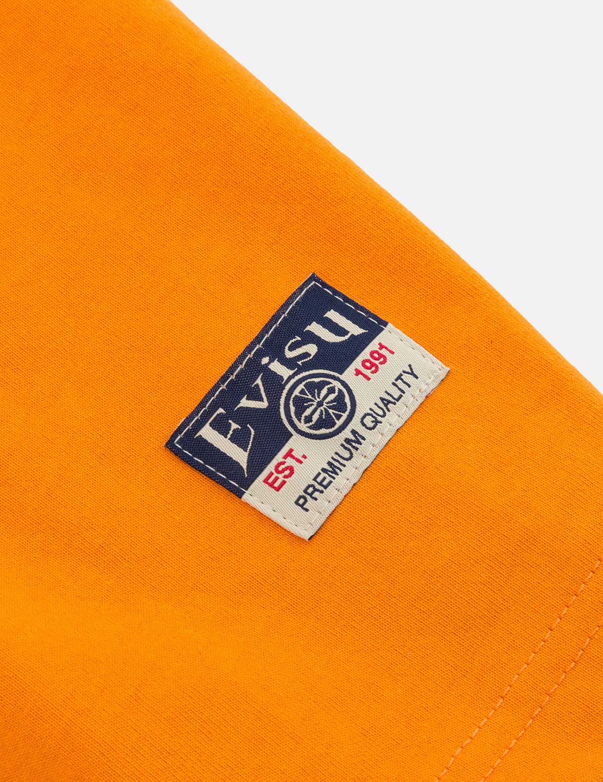 Daruma Print Loose Fit T-Shirt