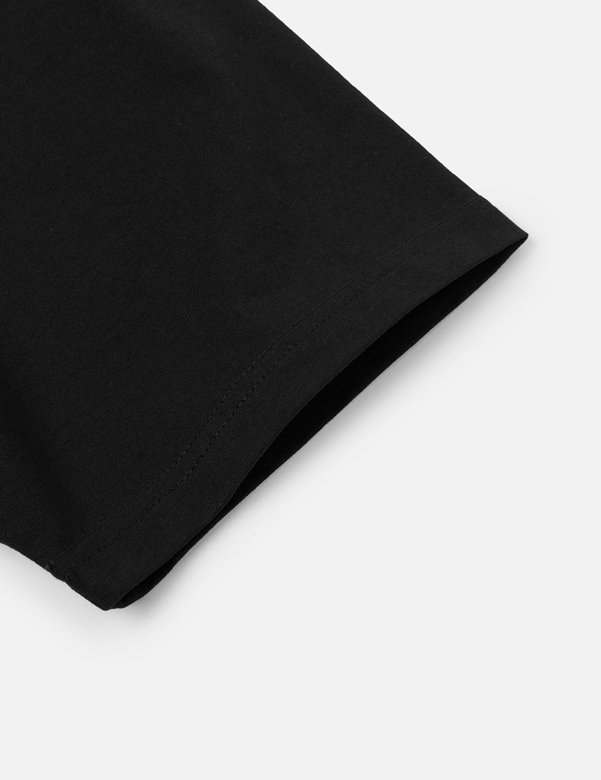 金箔ブラッシュストローク大黒プリント リラックスフィット Tシャツ