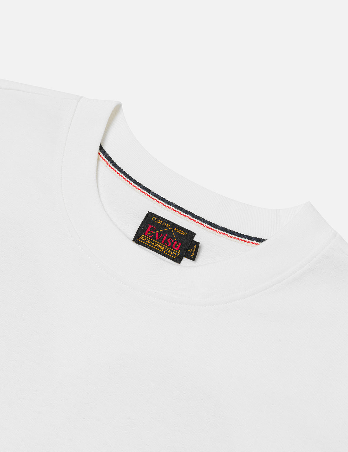 金箔ブラッシュストローク大黒プリント リラックスフィット Tシャツ