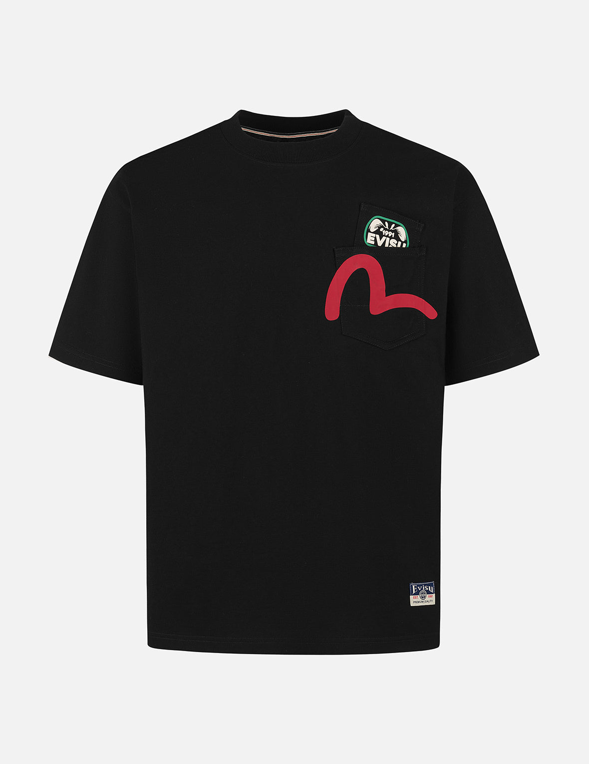 マルチポケット&マルチプリント リラックス フィット Tシャツ