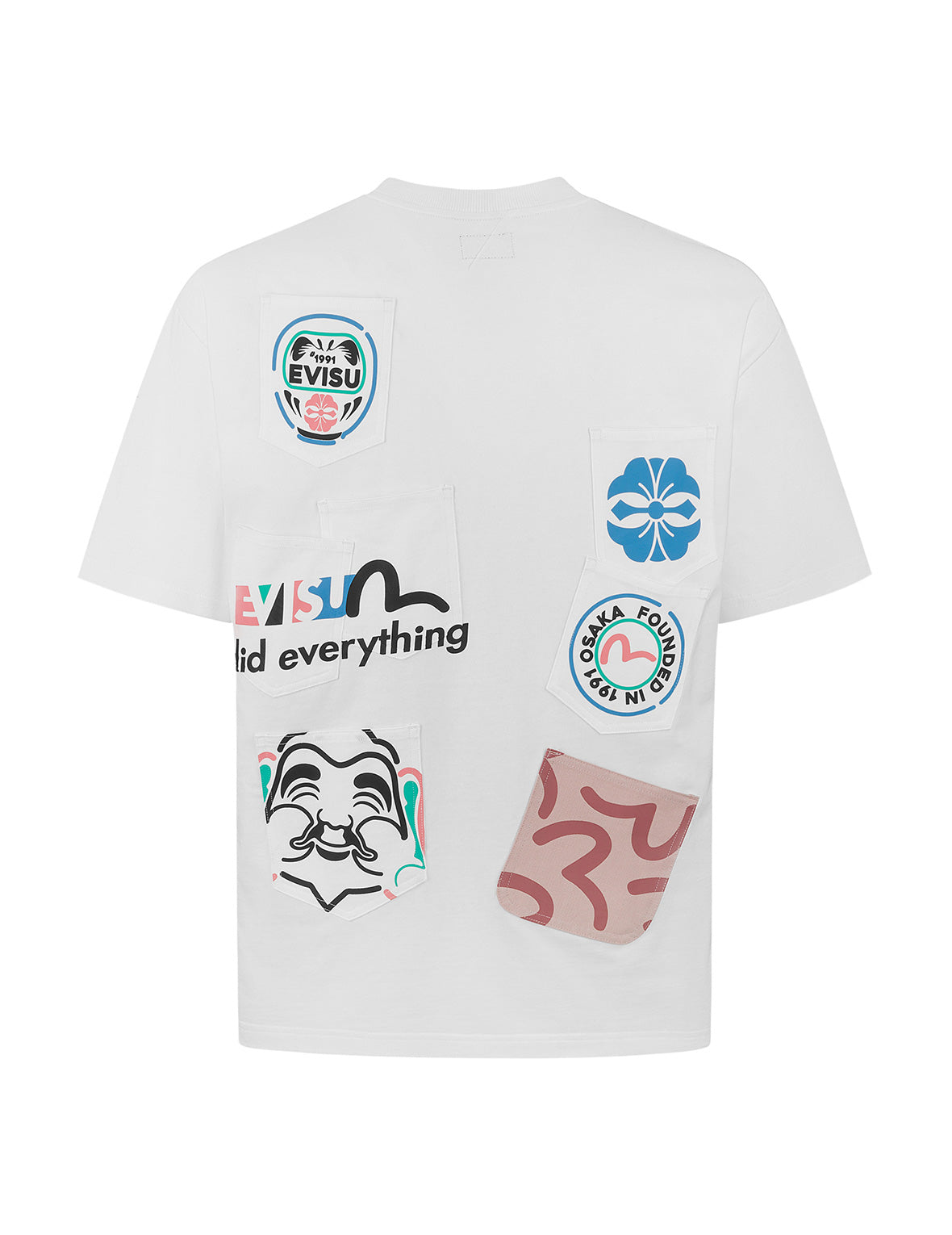 マルチポケット&マルチプリント リラックス フィット Tシャツ