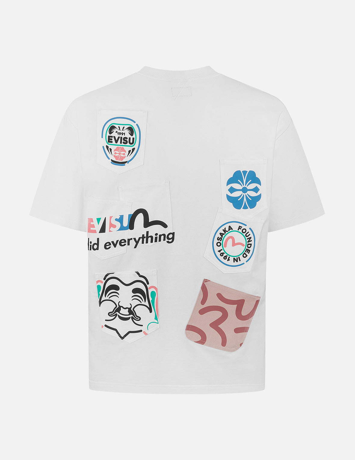 マルチポケット&マルチプリント リラックス フィット Tシャツ