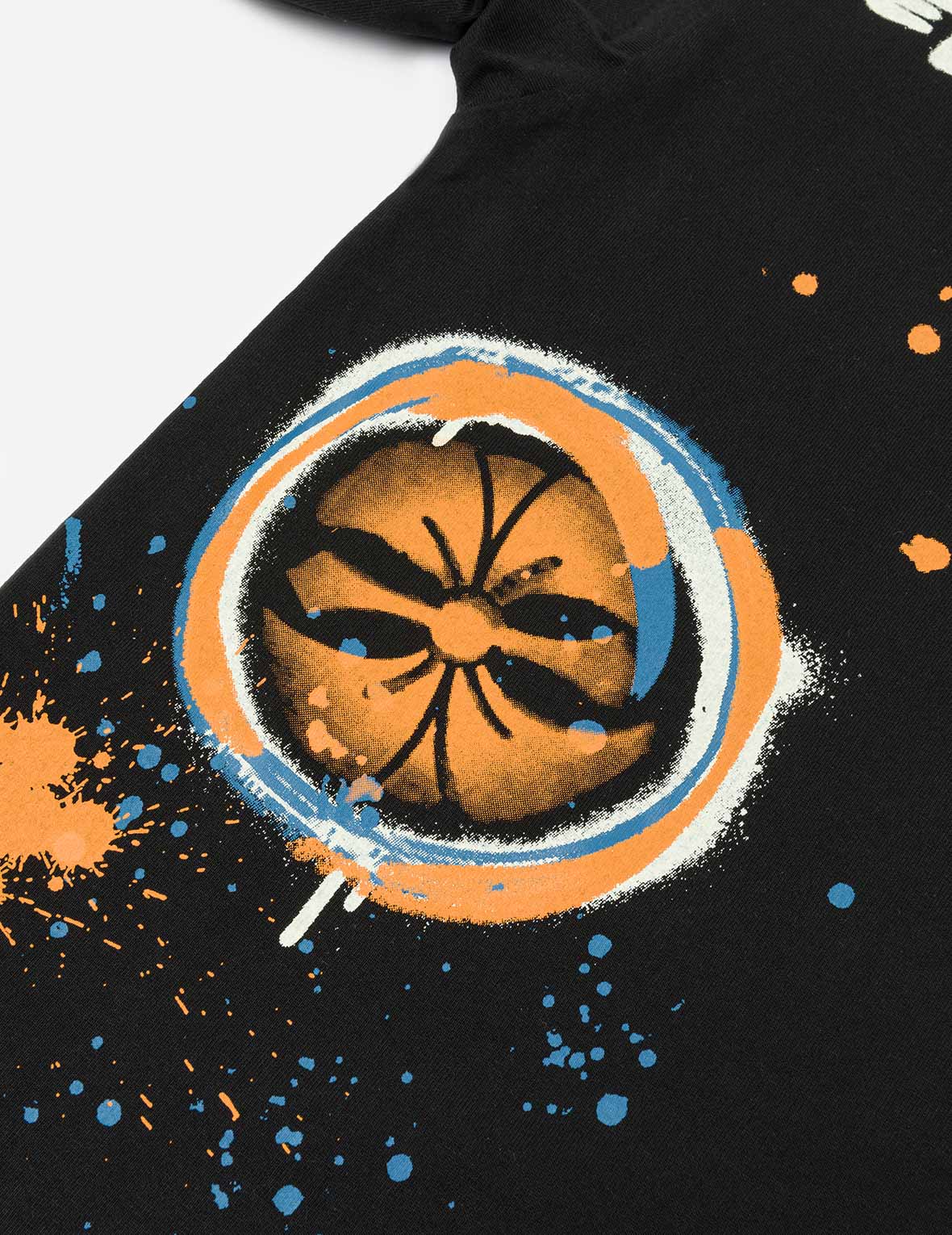 グラフィティ プリント リラックス フィット Tシャツ