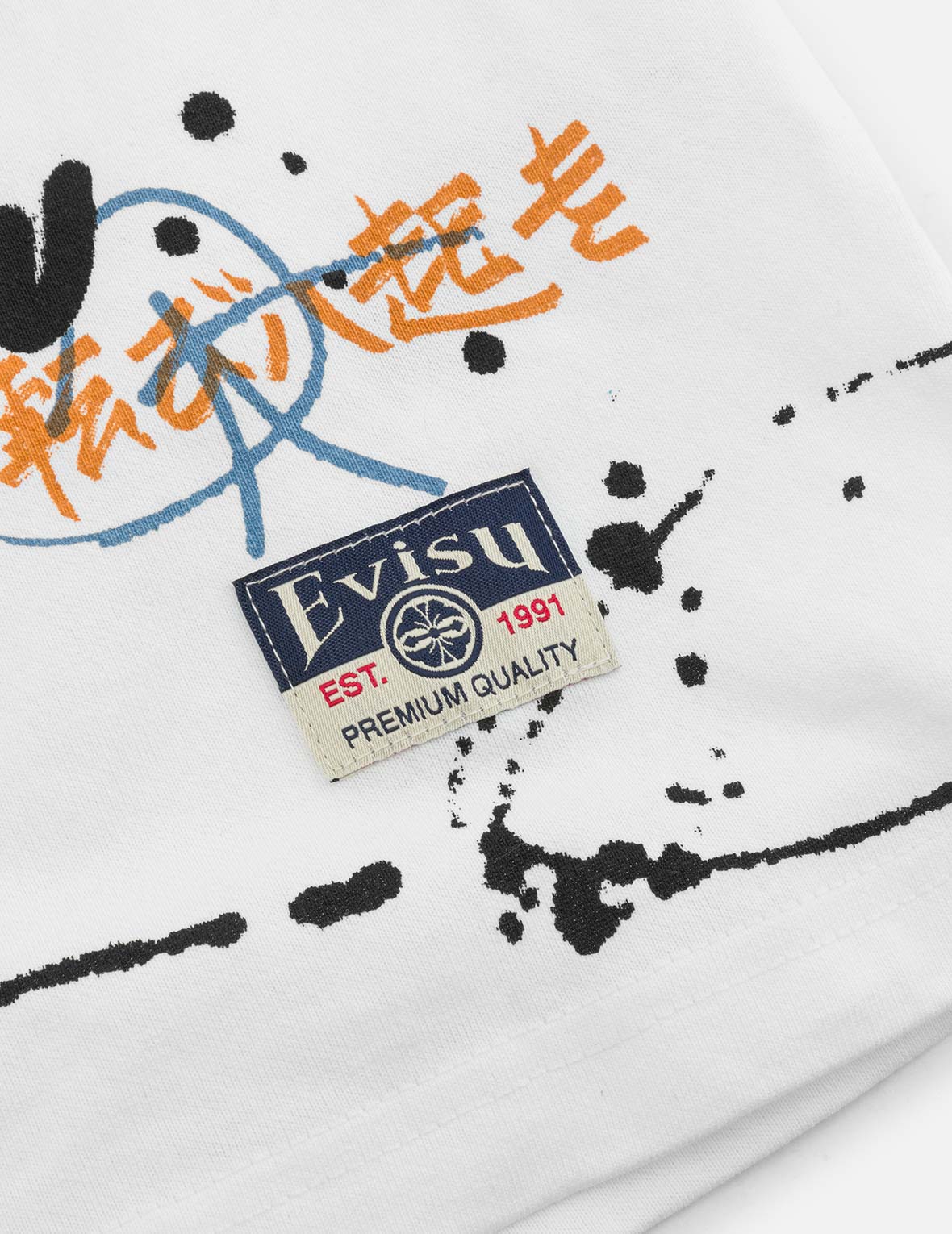 グラフィティ プリント リラックス フィット Tシャツ