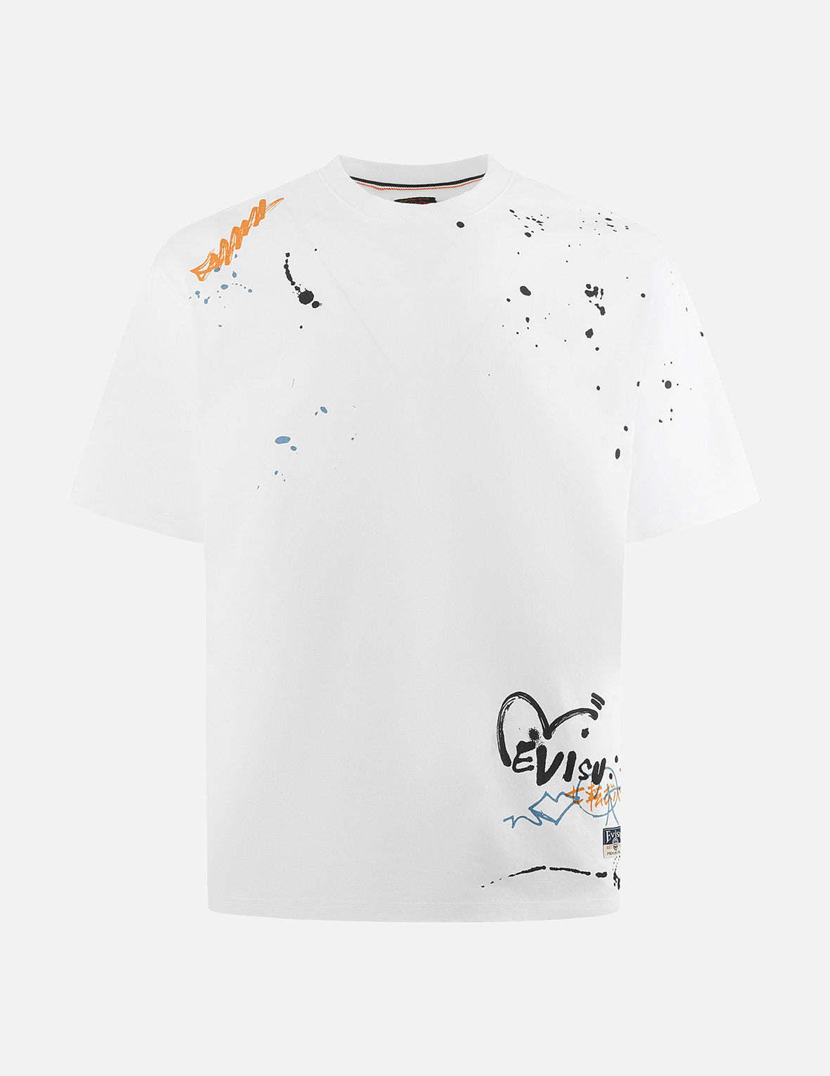 グラフィティ プリント リラックス フィット Tシャツ