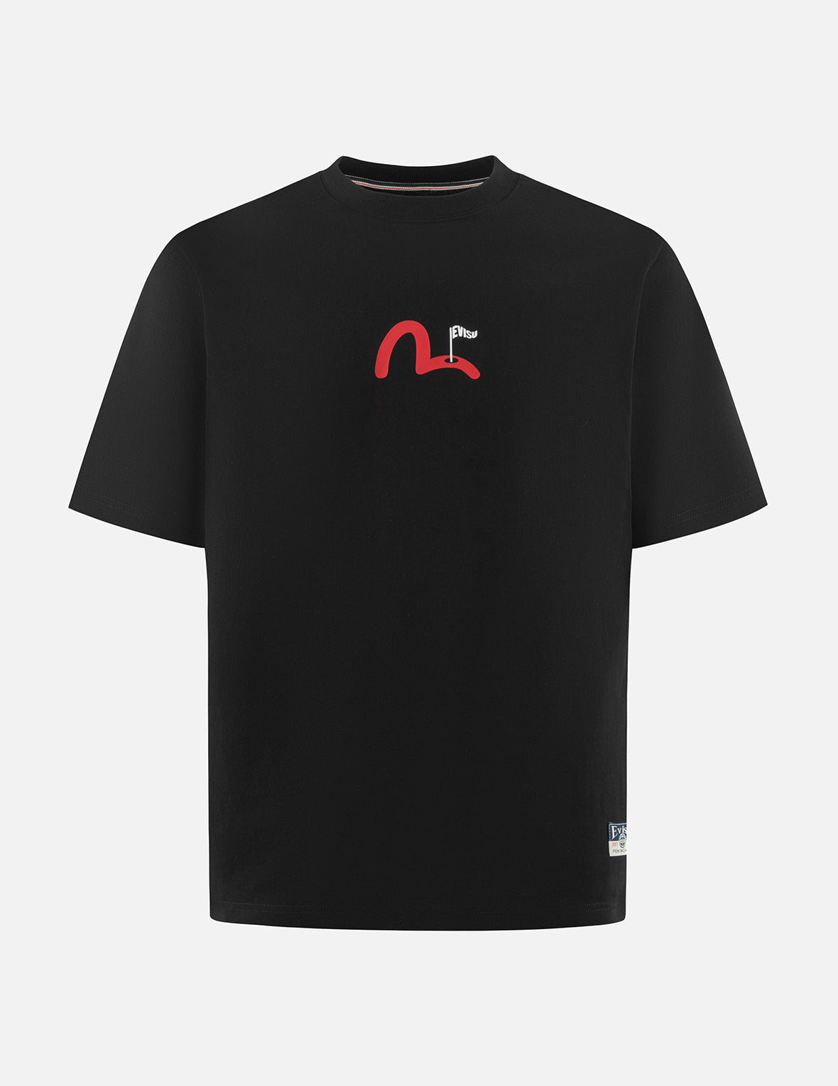 ゴルフテーマ仏頭プリント レギュラーフィット Tシャツ