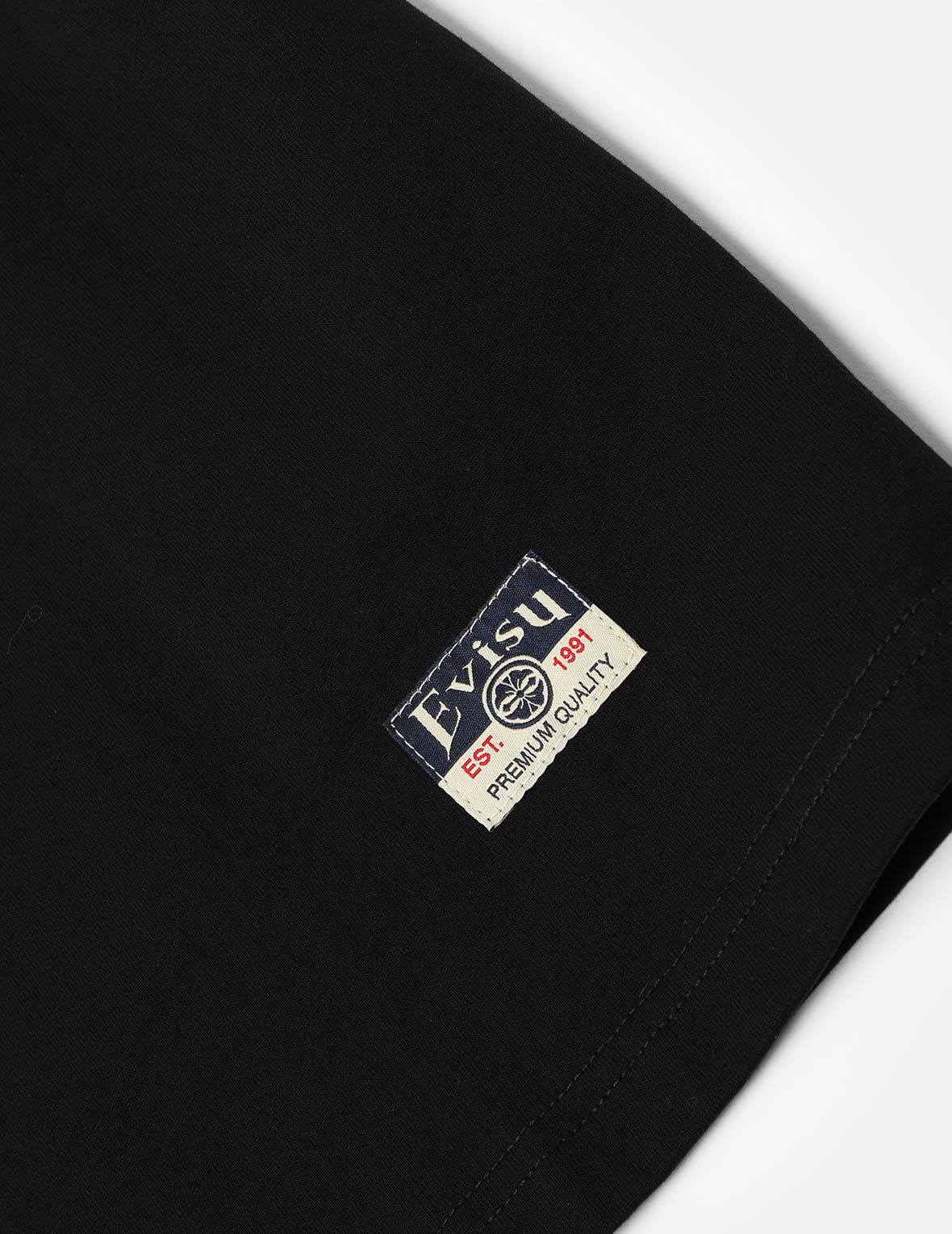 遊び心のあるカモメ刺繍 リラックスフィット Tシャツ