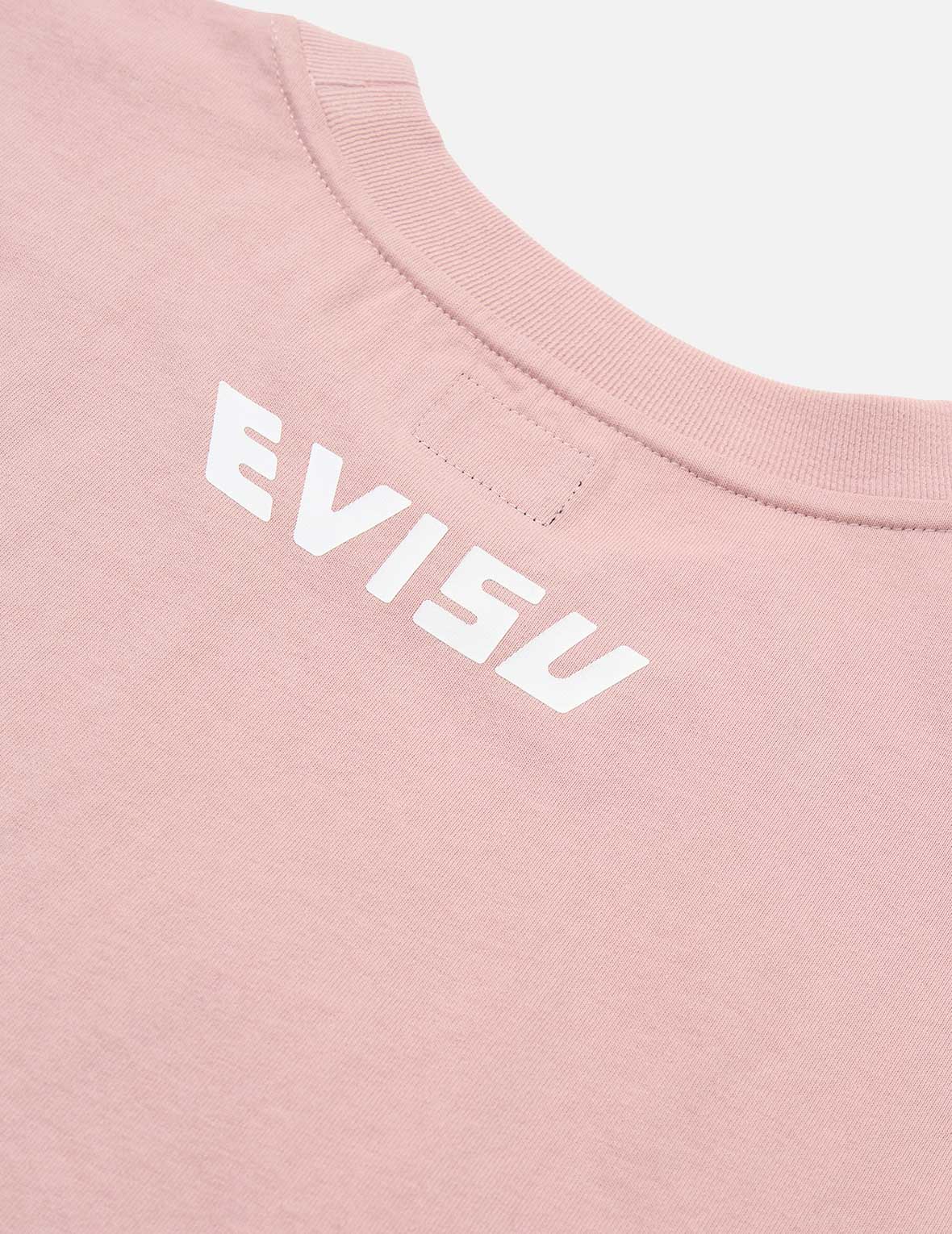 遊び心のあるカモメ刺繍 リラックスフィット Tシャツ