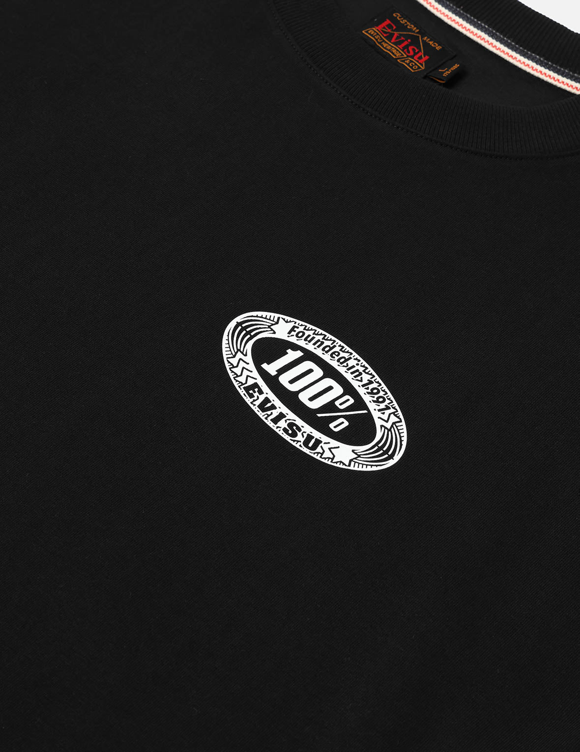 ロゴと大黒プリント ルーズフィット Tシャツ