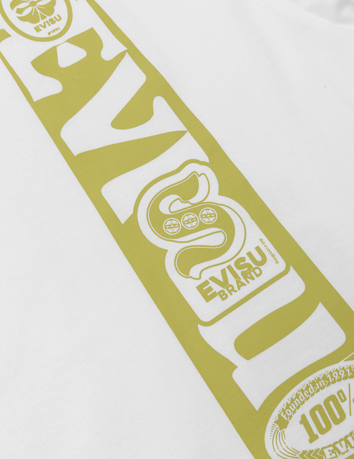 ロゴと大黒プリント ルーズフィット Tシャツ