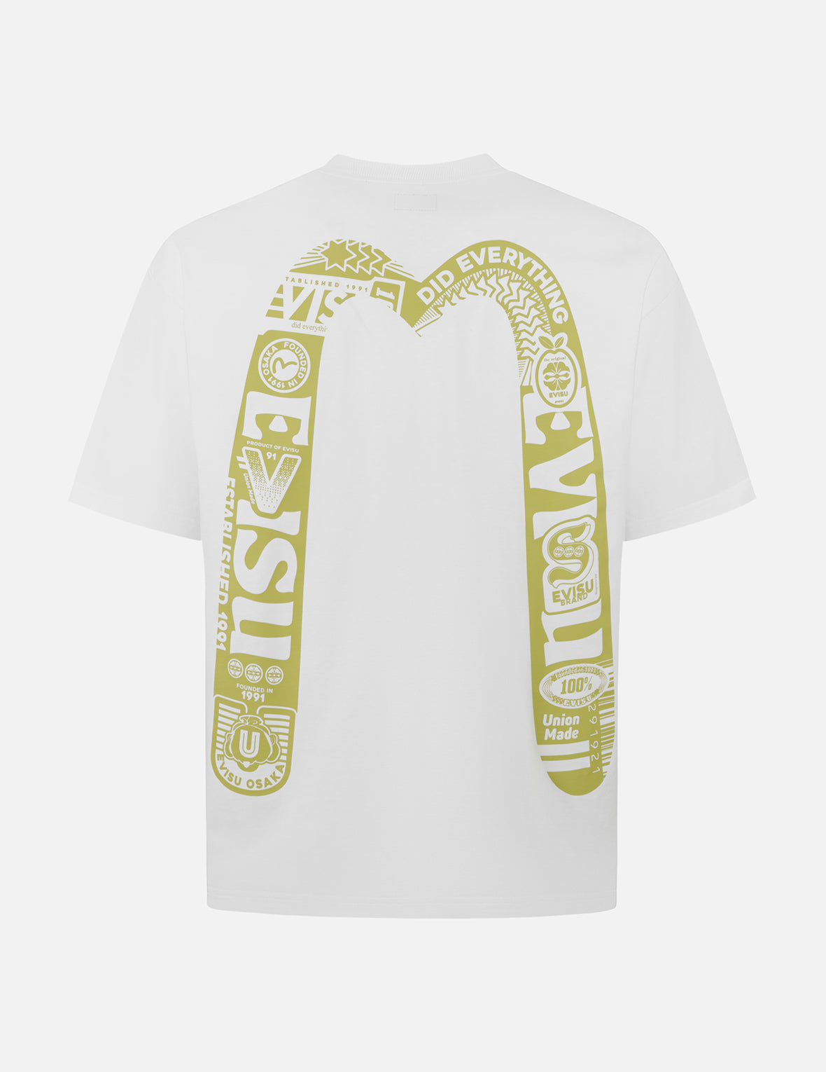 ロゴと大黒プリント ルーズフィット Tシャツ