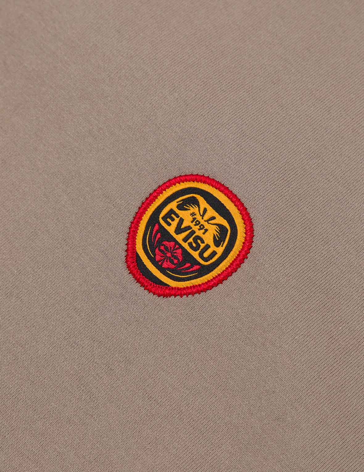 だるまとロゴ刺繍 リラックスフィット Tシャツ