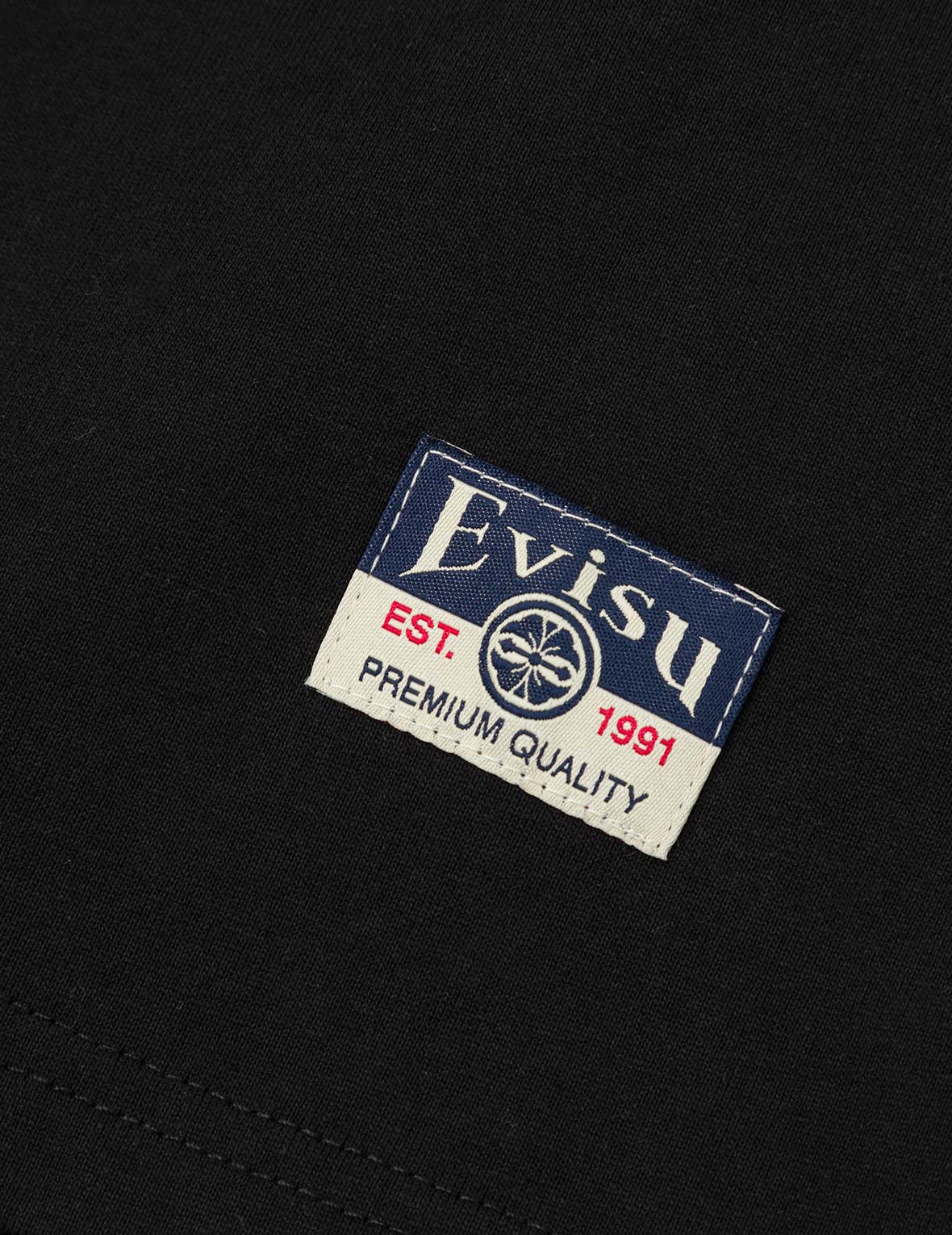 だるまとロゴ刺繍 リラックスフィット Tシャツ