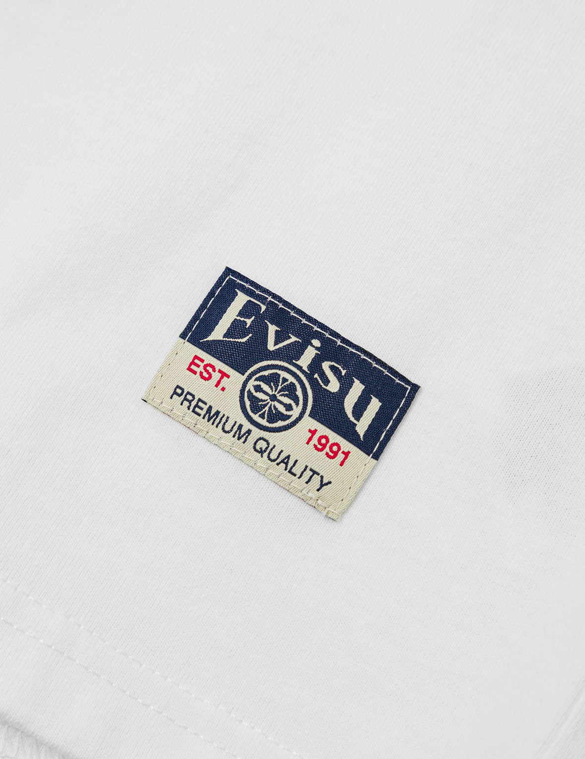 だるまとロゴ刺繍 リラックスフィット Tシャツ