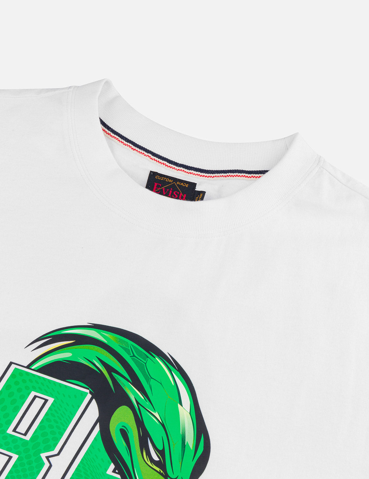 EVISU X YIBO タイワンアオハブ蛇影 レギュラーフィットTシャツ