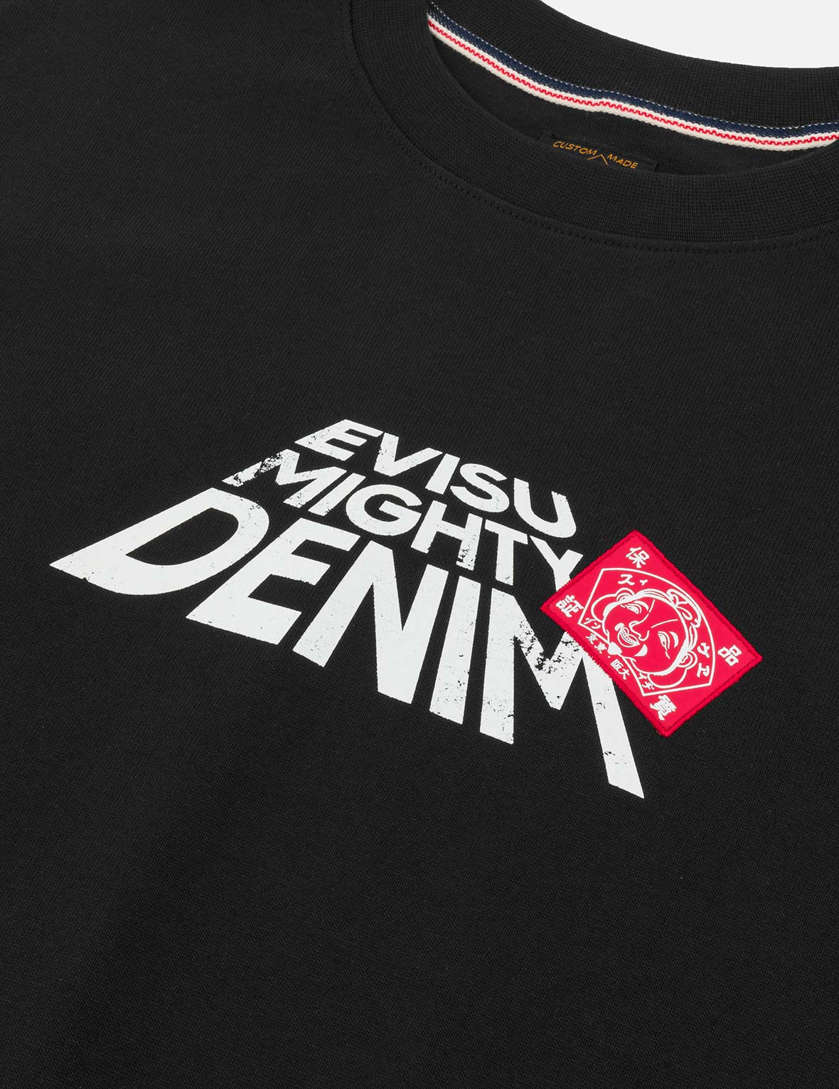 カモメ&スローガンプリント リラックスフィット Tシャツ