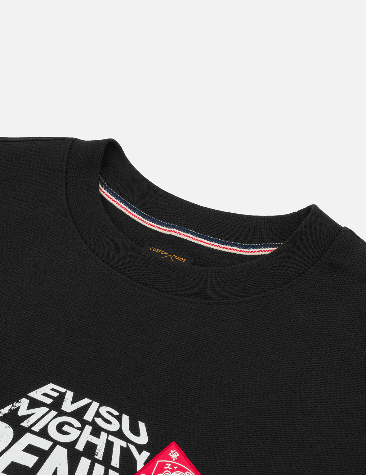 カモメ&スローガンプリント リラックスフィット Tシャツ