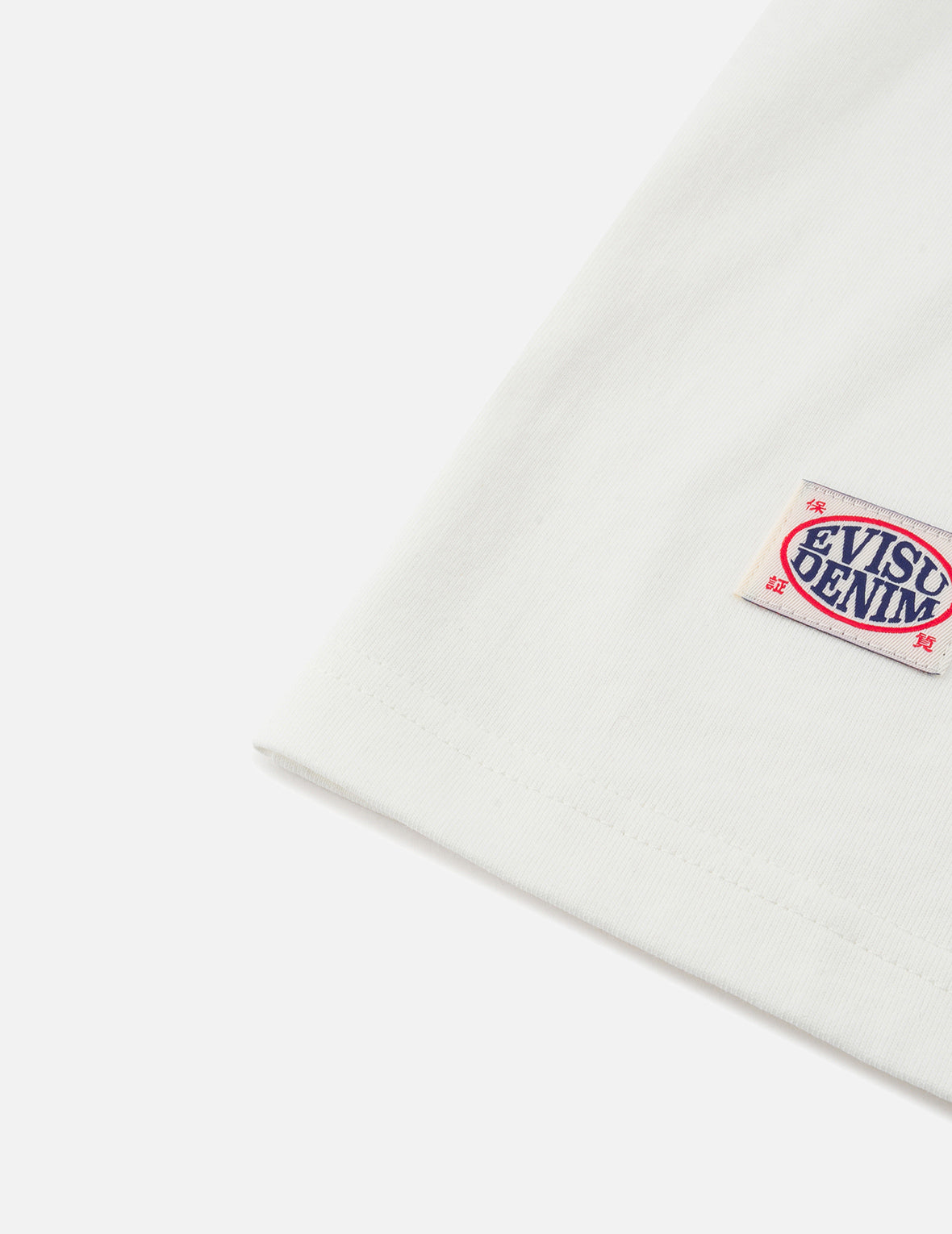 スローガンプリント 仏頭アップリケ刺繍 レギュラーフィット Tシャツ