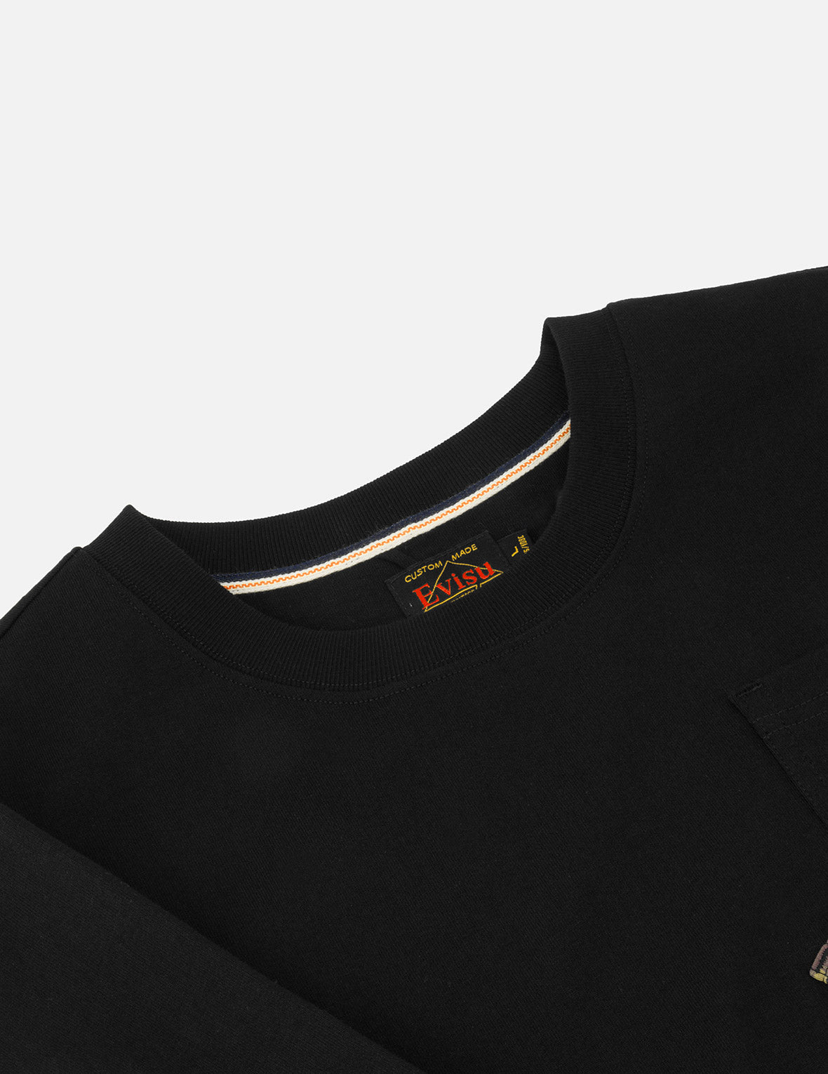 仏頭と地図プリント レギュラーフィット Tシャツ