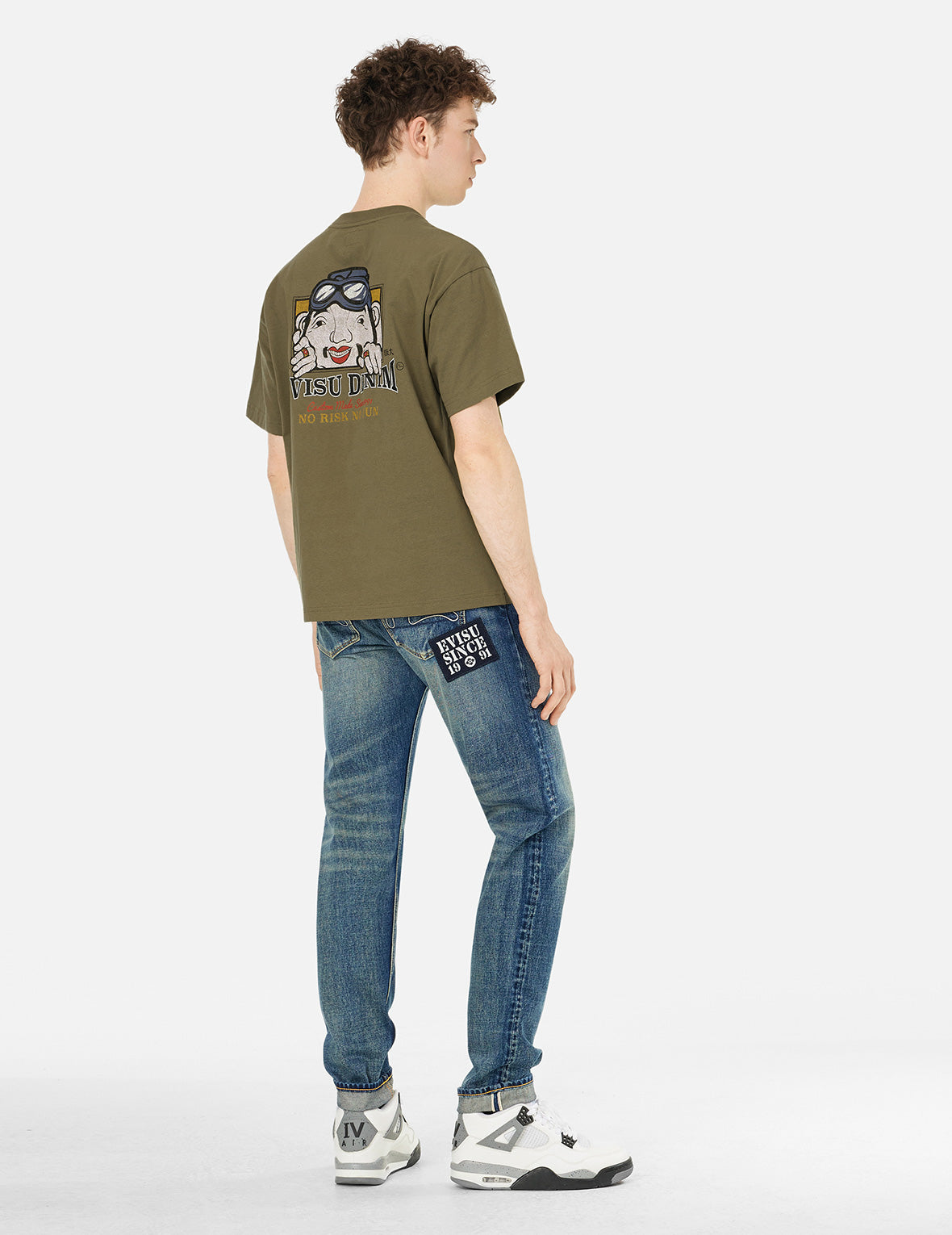 アドベンチャー仏头プリント リラックスフィット Tシャツ