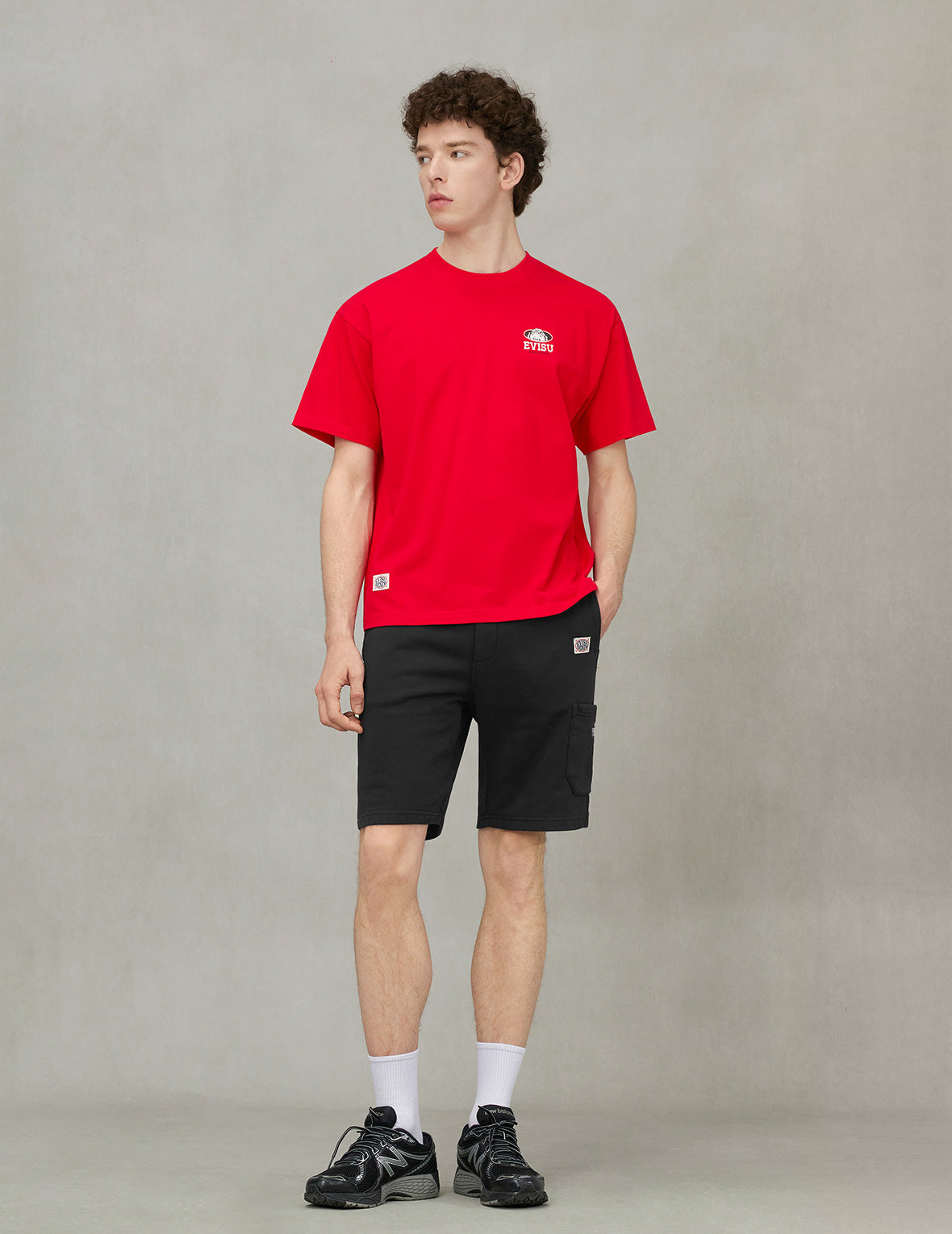 ツイストロープと大黒アンカープリント リラックスフィット Tシャツ