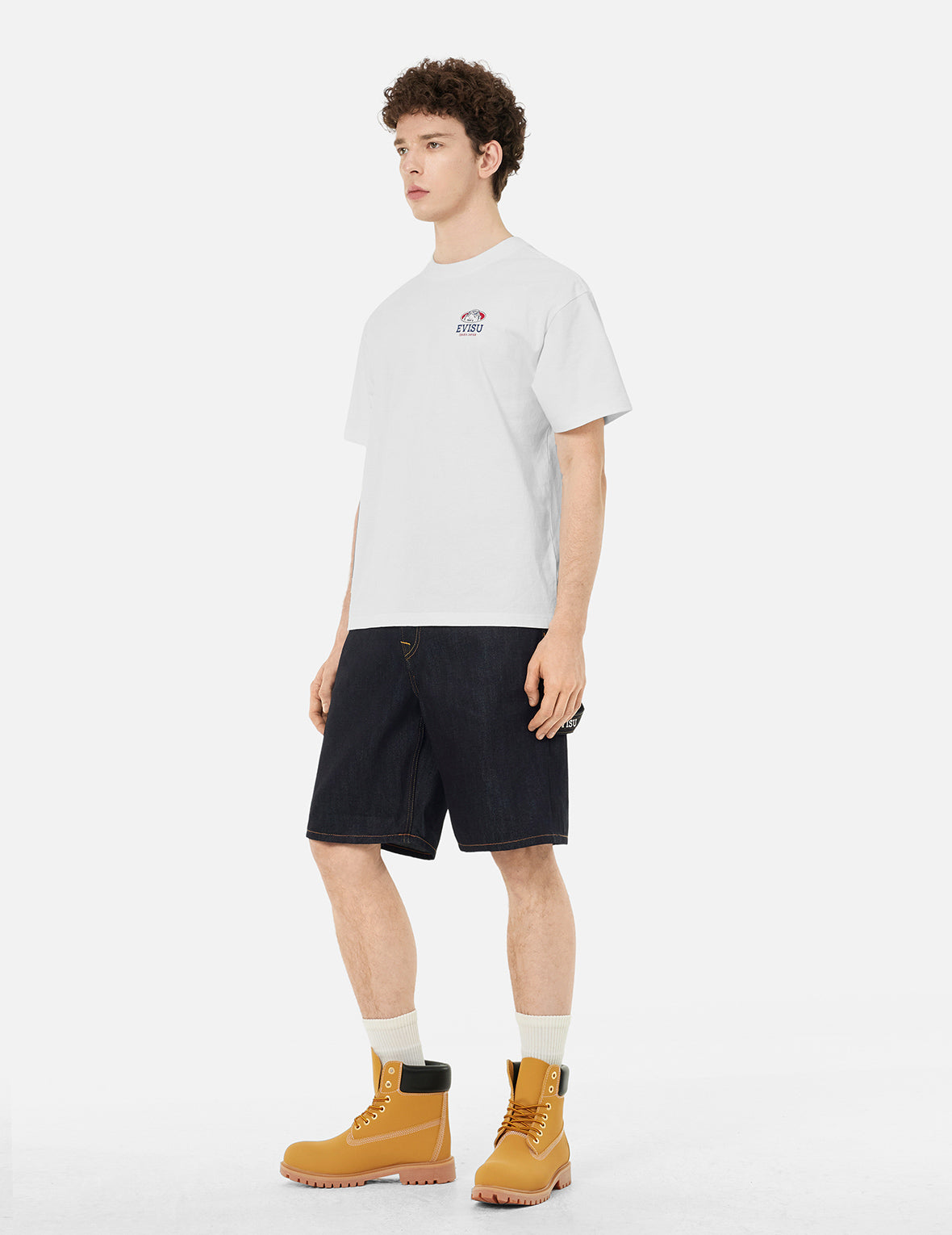 ツイストロープと大黒アンカープリント リラックスフィット Tシャツ