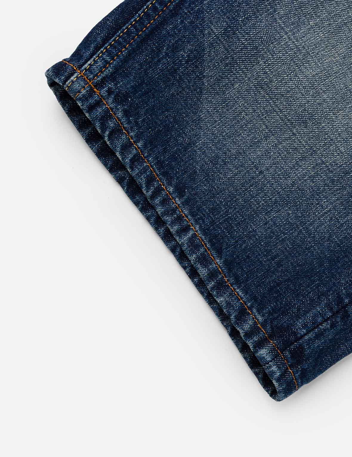 Brocade Patchwork Denim Shorts