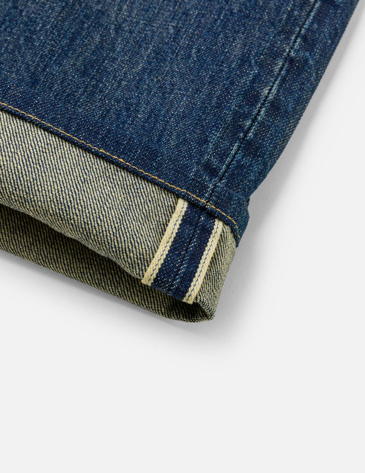 ダークトーンウォッシュド刺繍 ジーンズ #2020