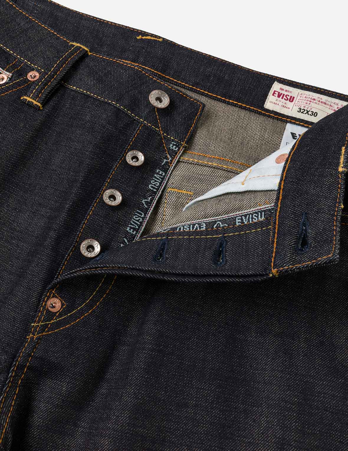 7ポケットロゴカモメ刺繍 ジーンズ #2030