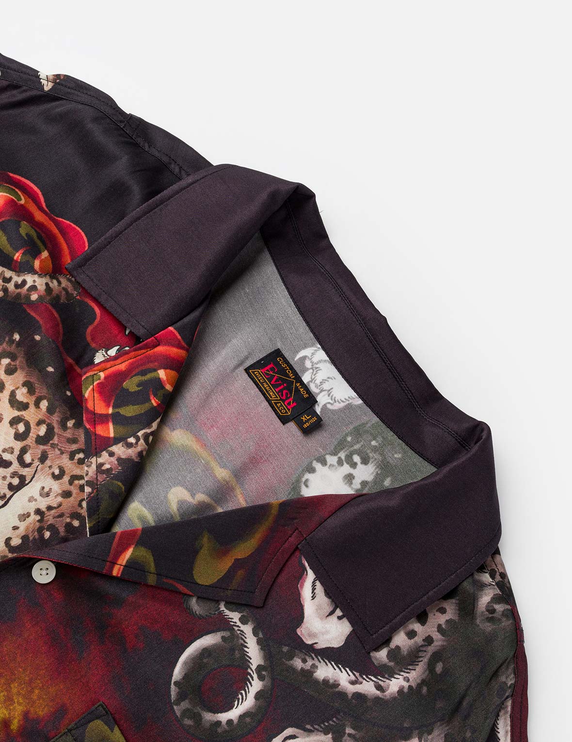 レオパードオールオーバープリント シャツ