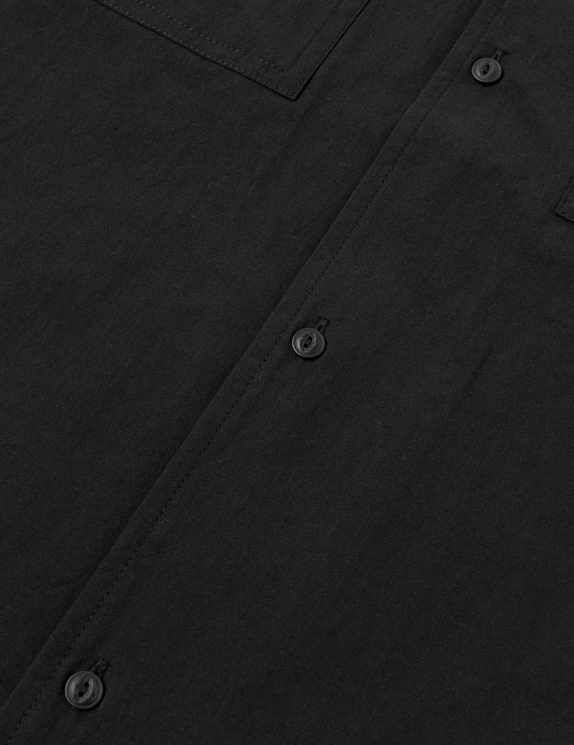 レオパードプリントロゴ刺繍 シャツ