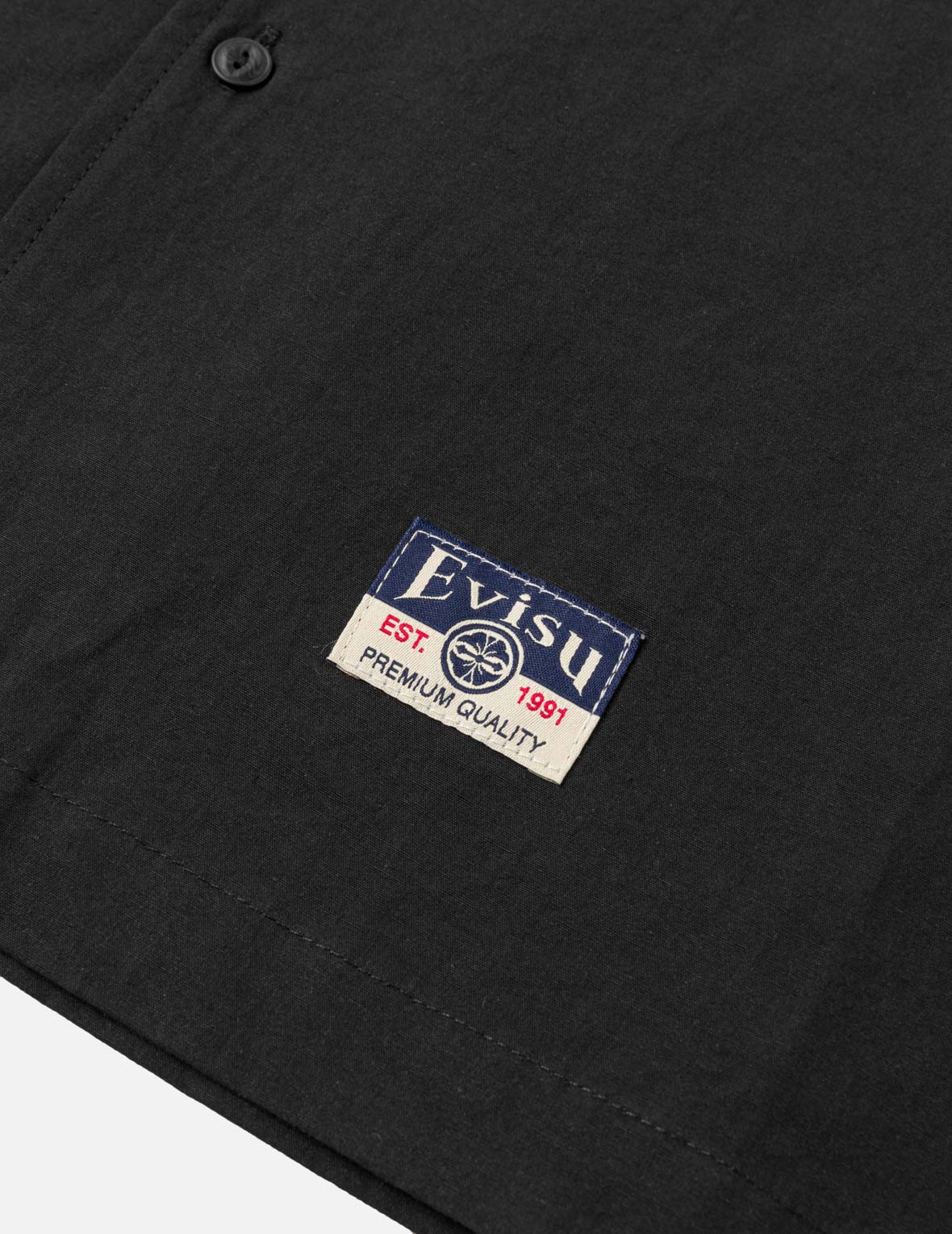 レオパードプリントロゴ刺繍 シャツ