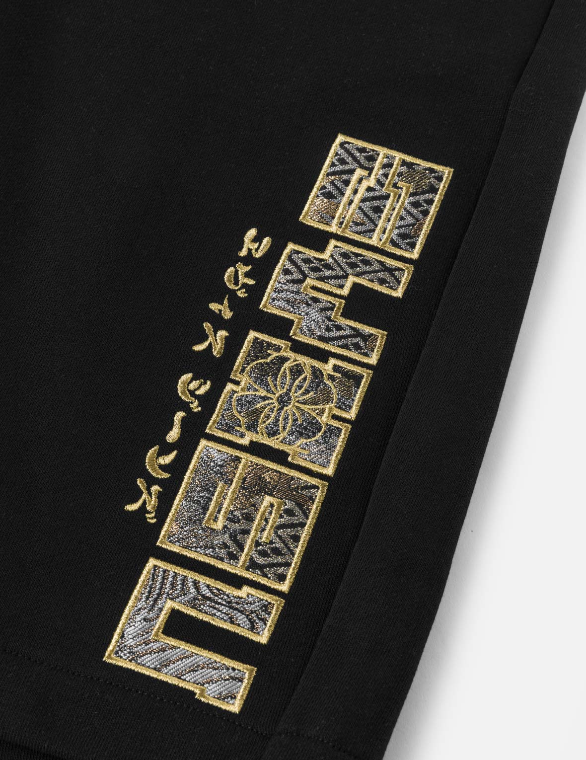 Brocade Patch Sweatshorts