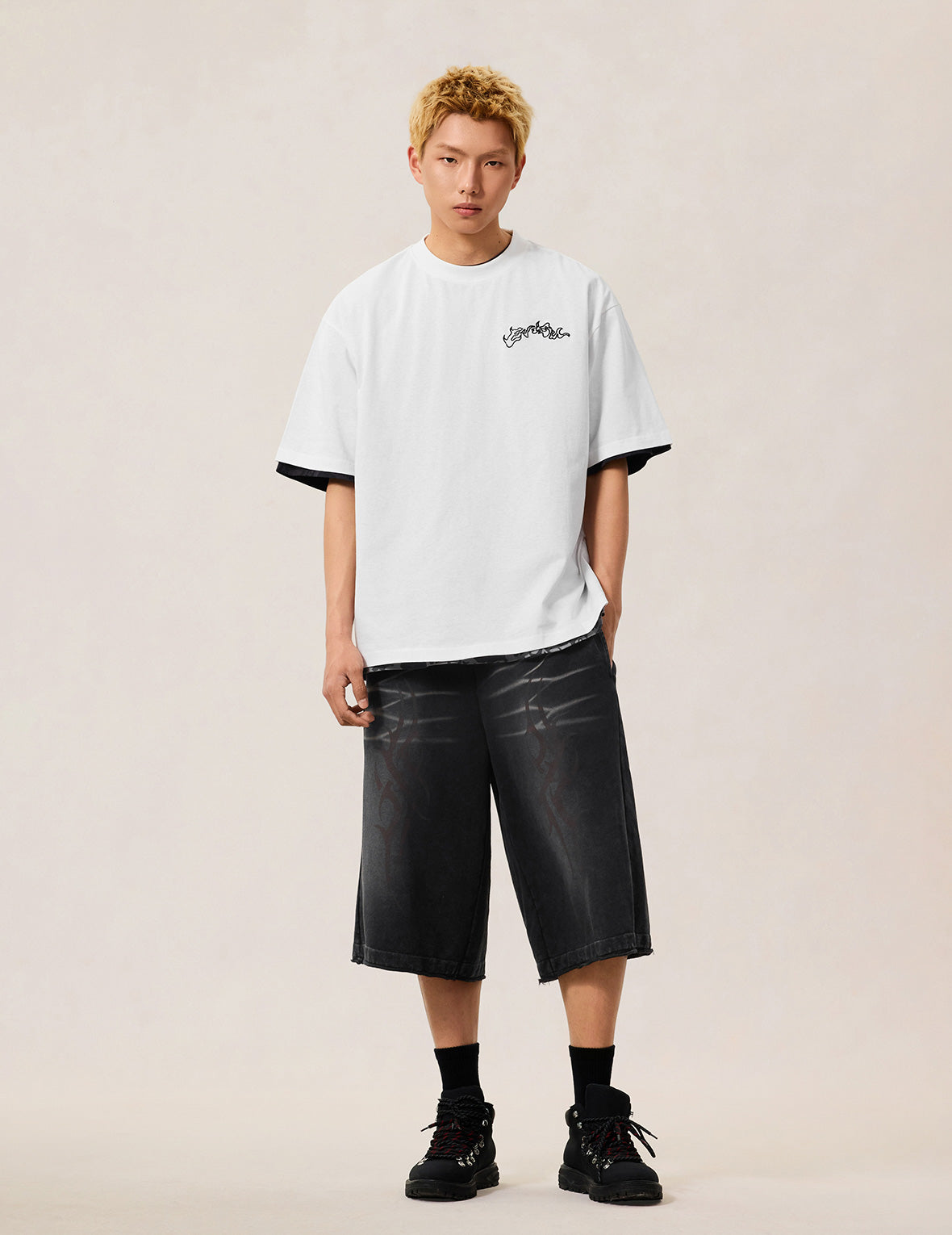 サソリグラフィック スウェットショーツ