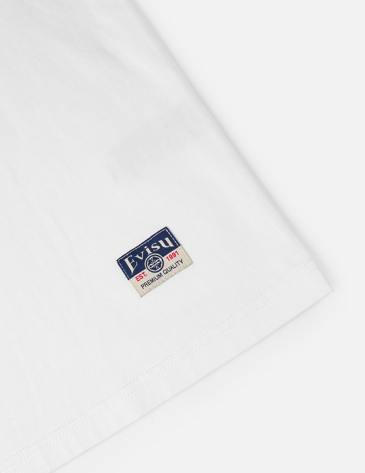 モノクロカモメ刺繍 Tシャツ