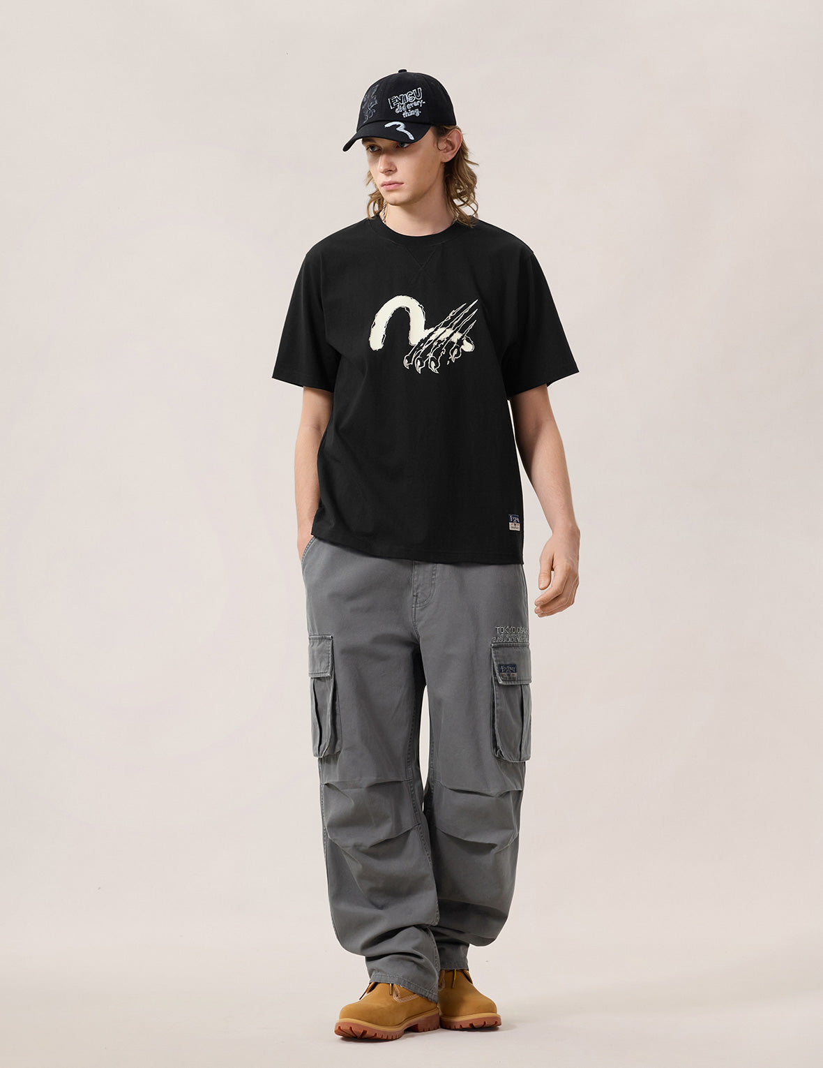 カモメクロープリント Tシャツ