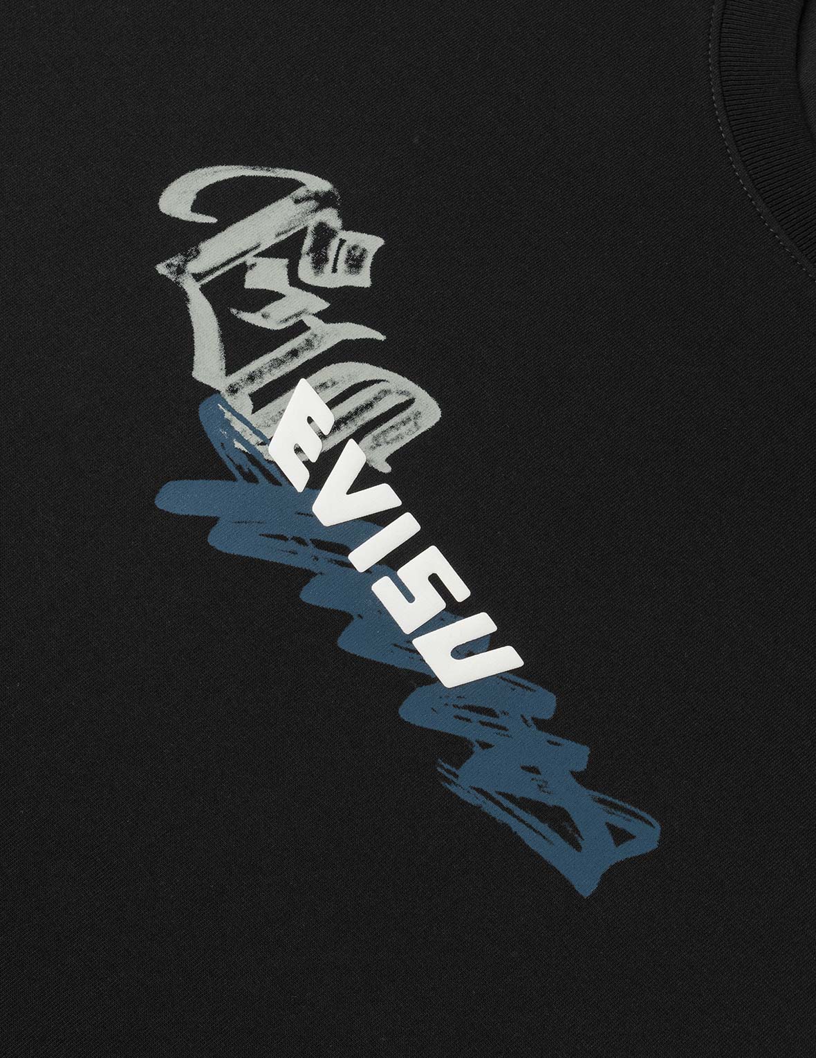オールオーバーEVISUロゴグラフィック Tシャツ