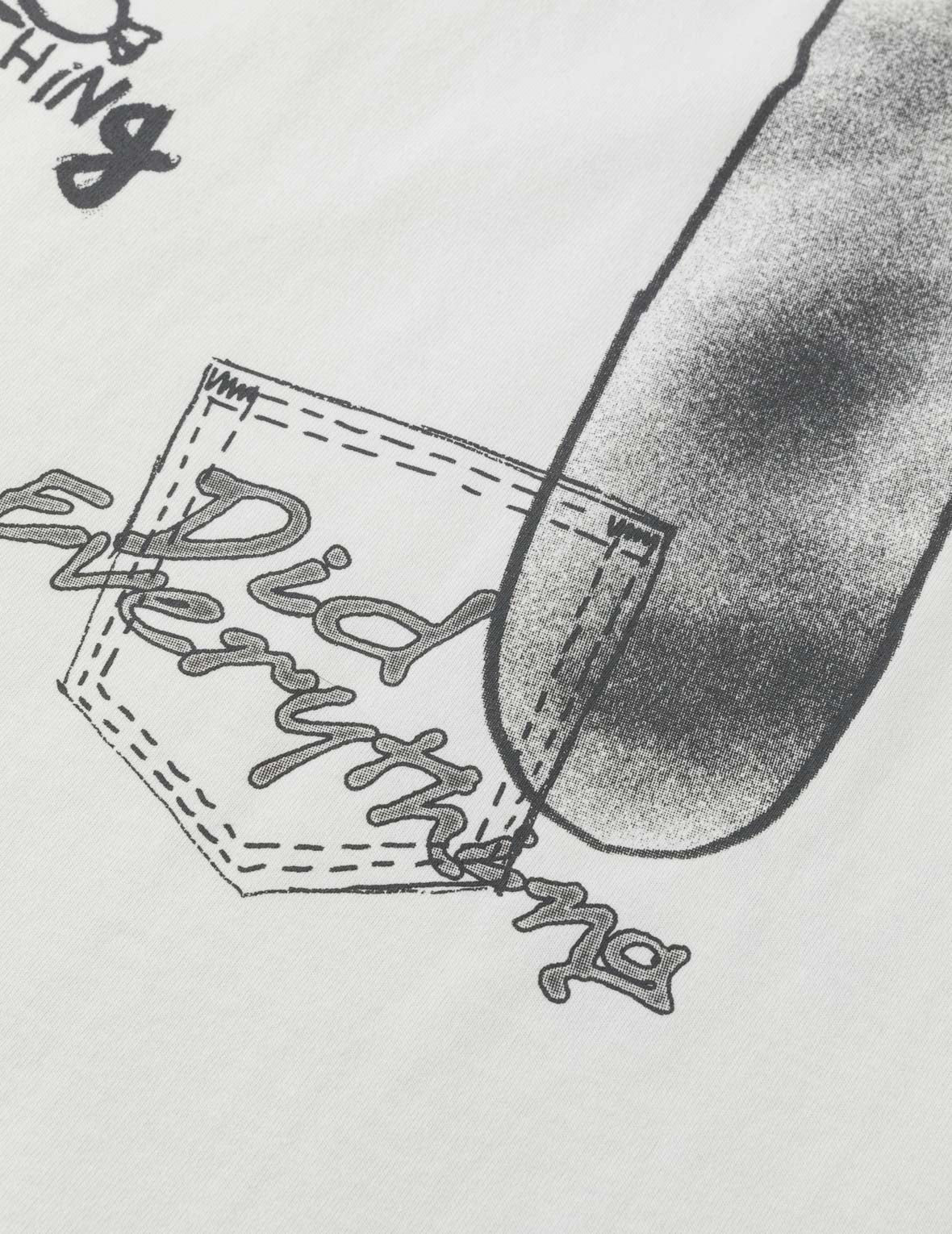 手描き大黒とマルチポケットTシャツ