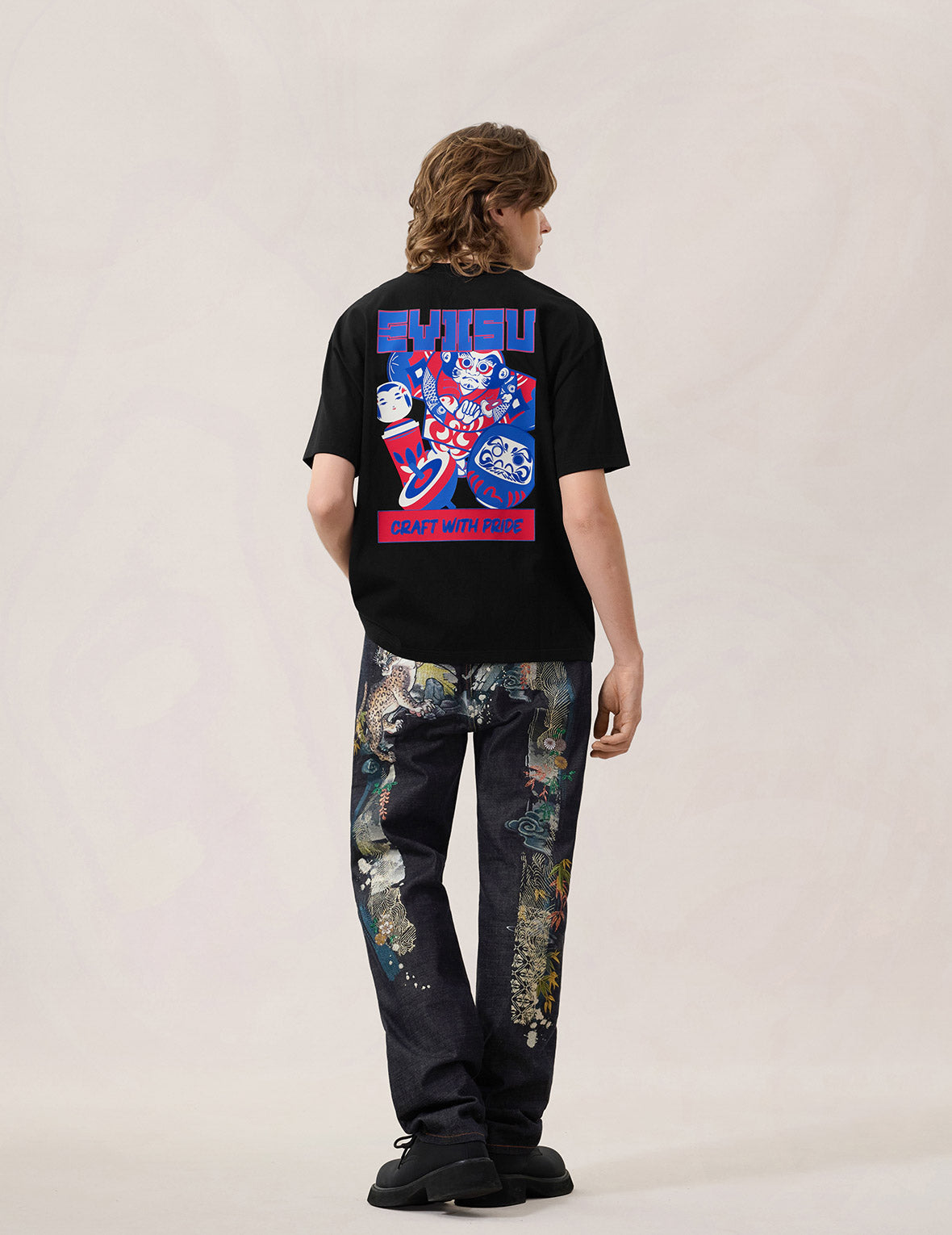 アーケードスタイルだるま Tシャツ