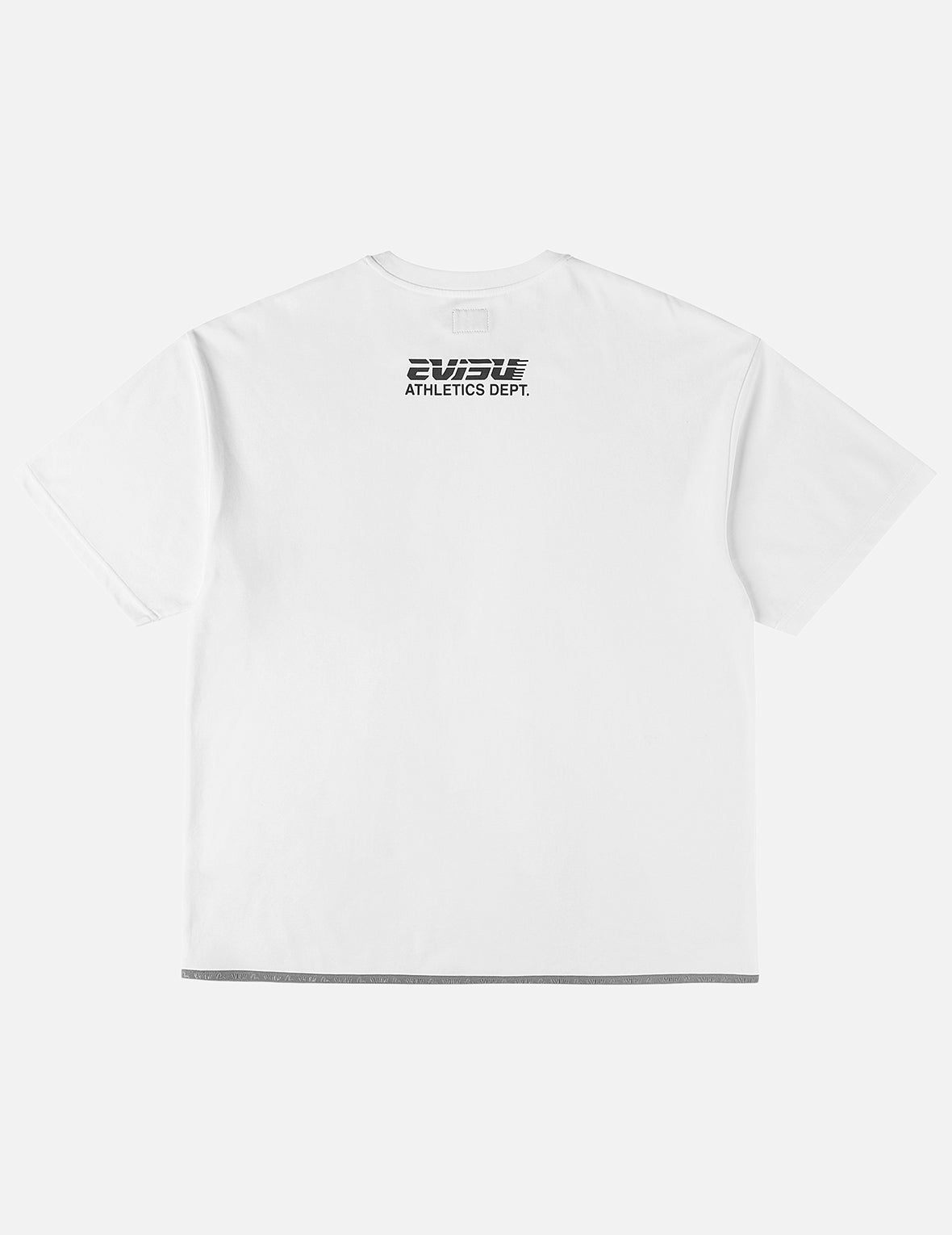 エラスティックヘムカモメプリントポケット Tシャツ