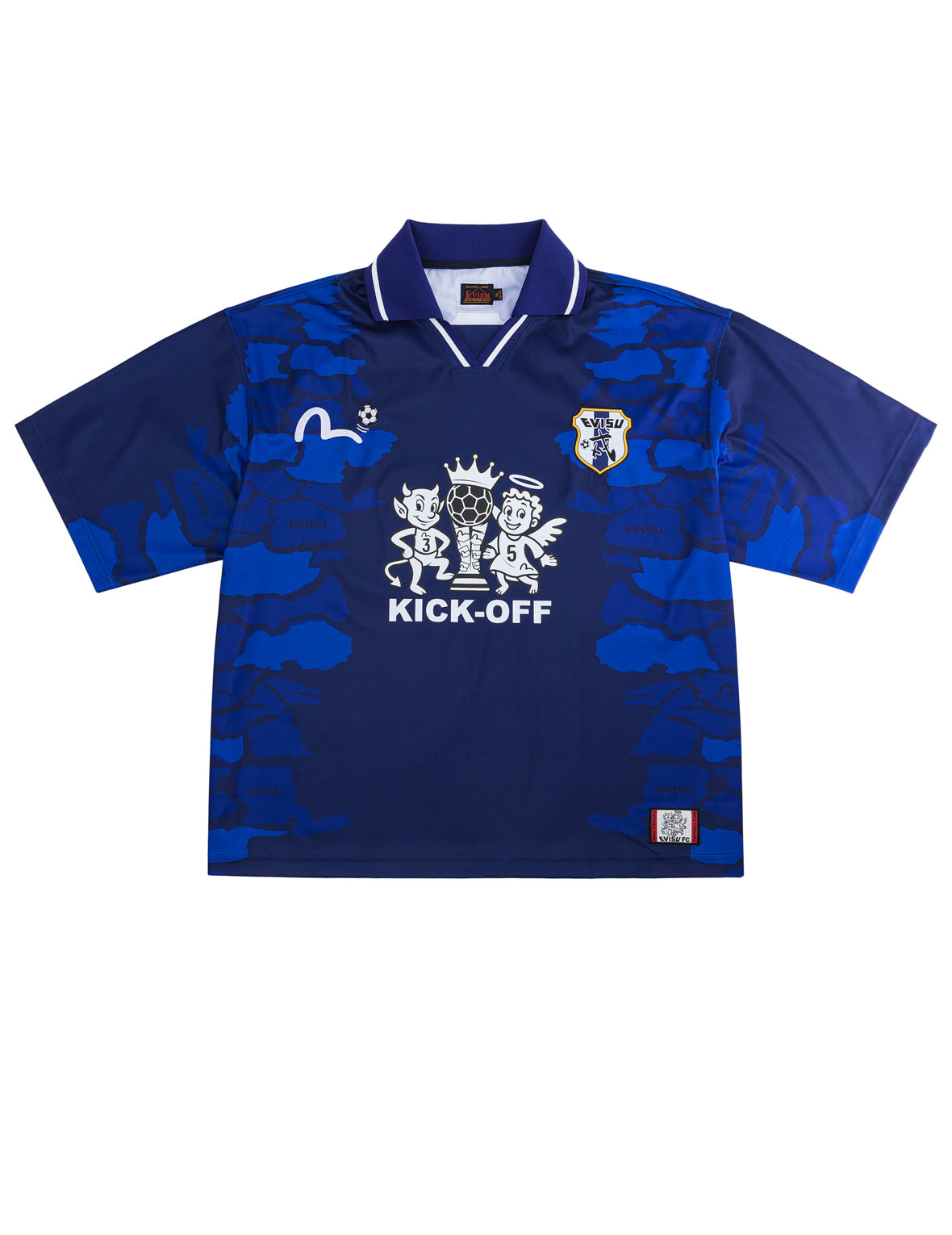 石垣カモプリント サッカージャージ – EVISU