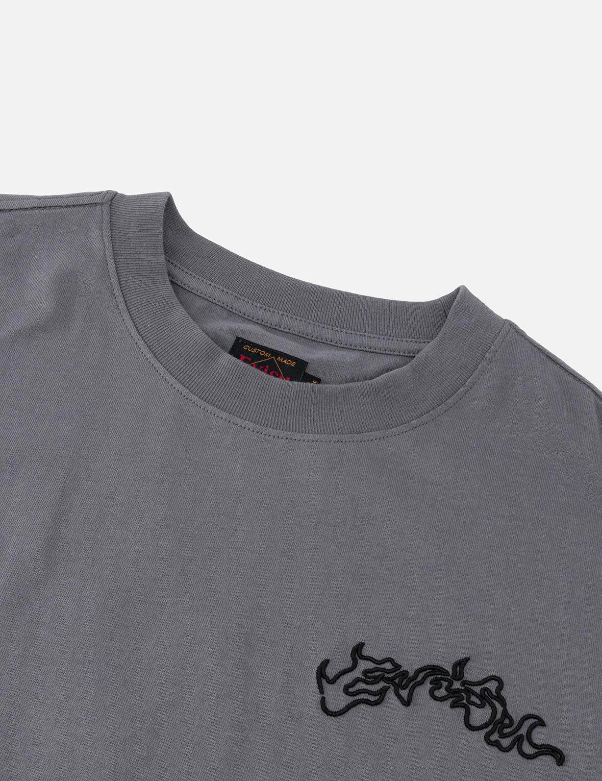 スカル侍刺繍 Tシャツ