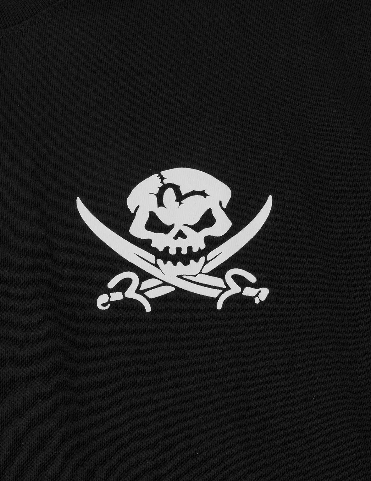 ディストレスドスカル大黒 Tシャツ