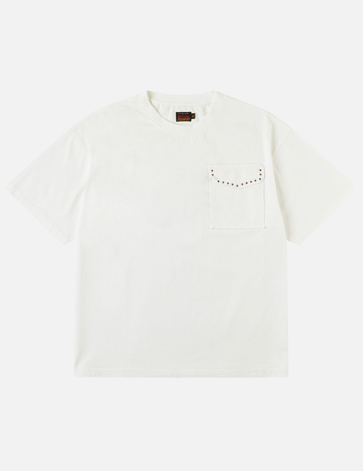 スカルスタッズポケット Tシャツ