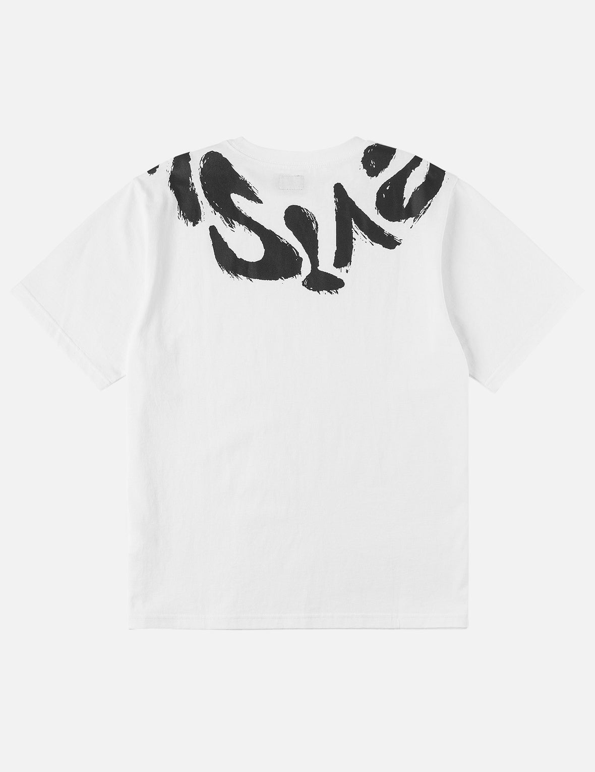EVISUブラシストローククロスショルダーロゴ Tシャツ