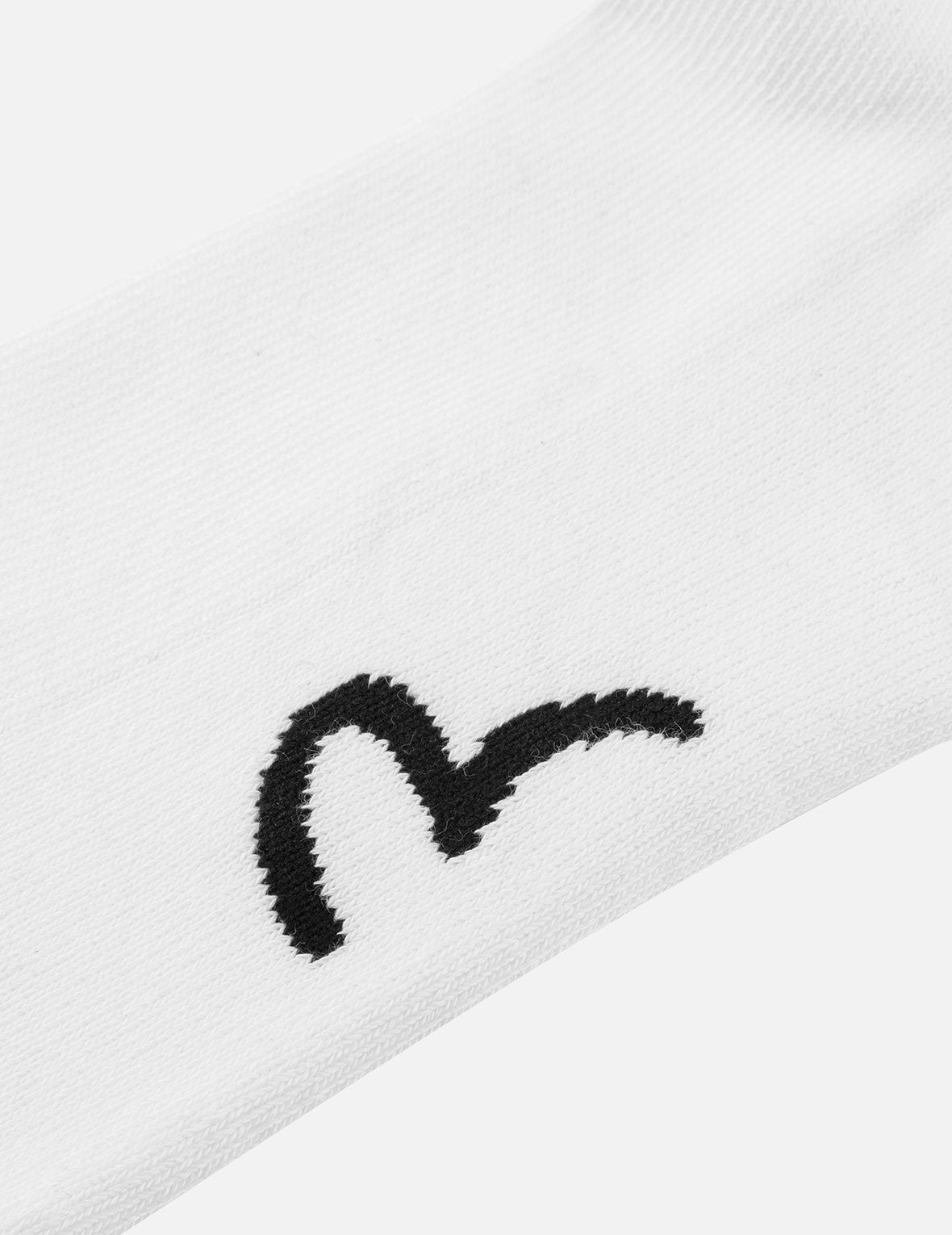 Slogan Jacquard Long Socks