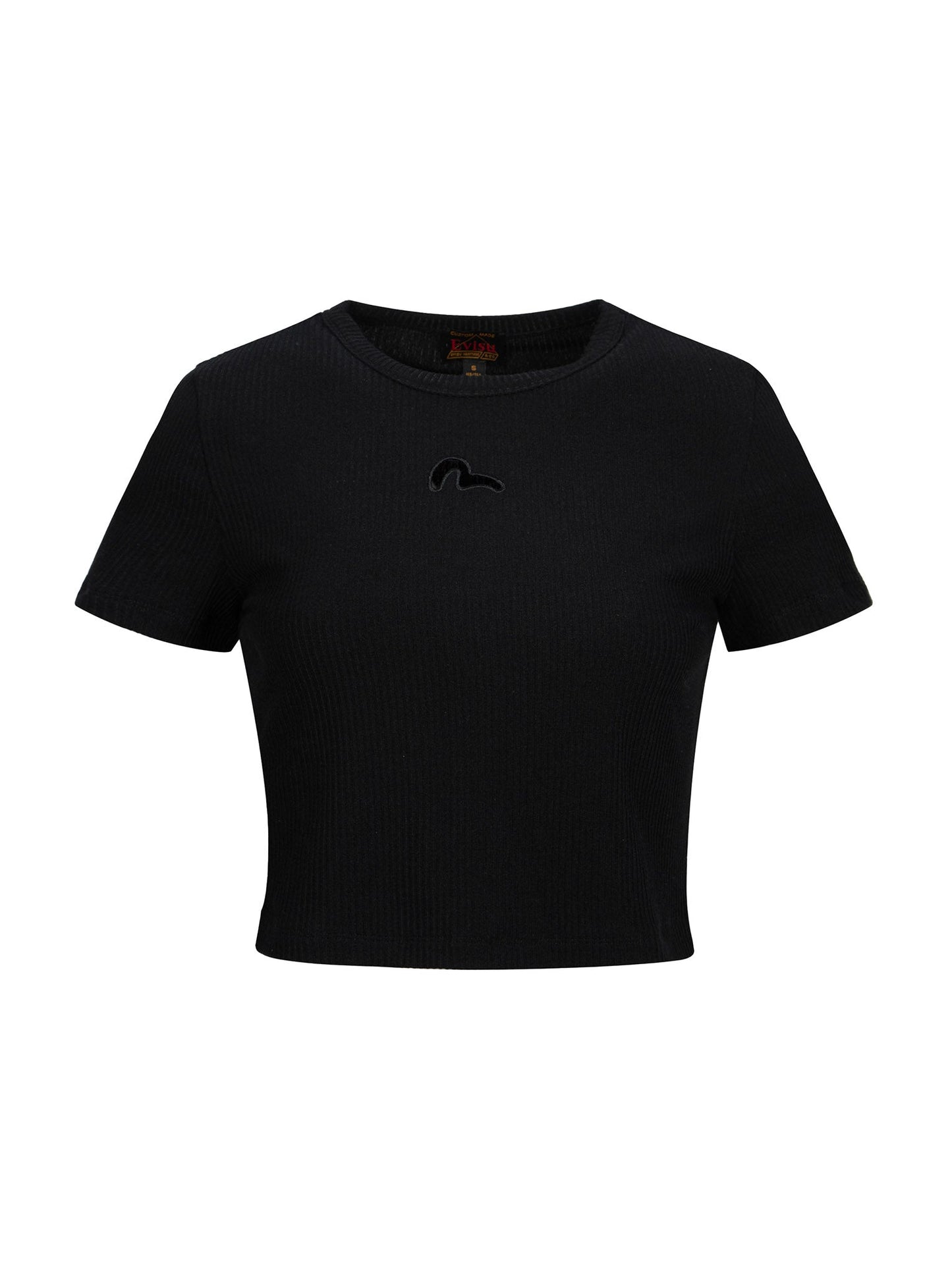 カットアウトカモメスリムフィットTシャツ