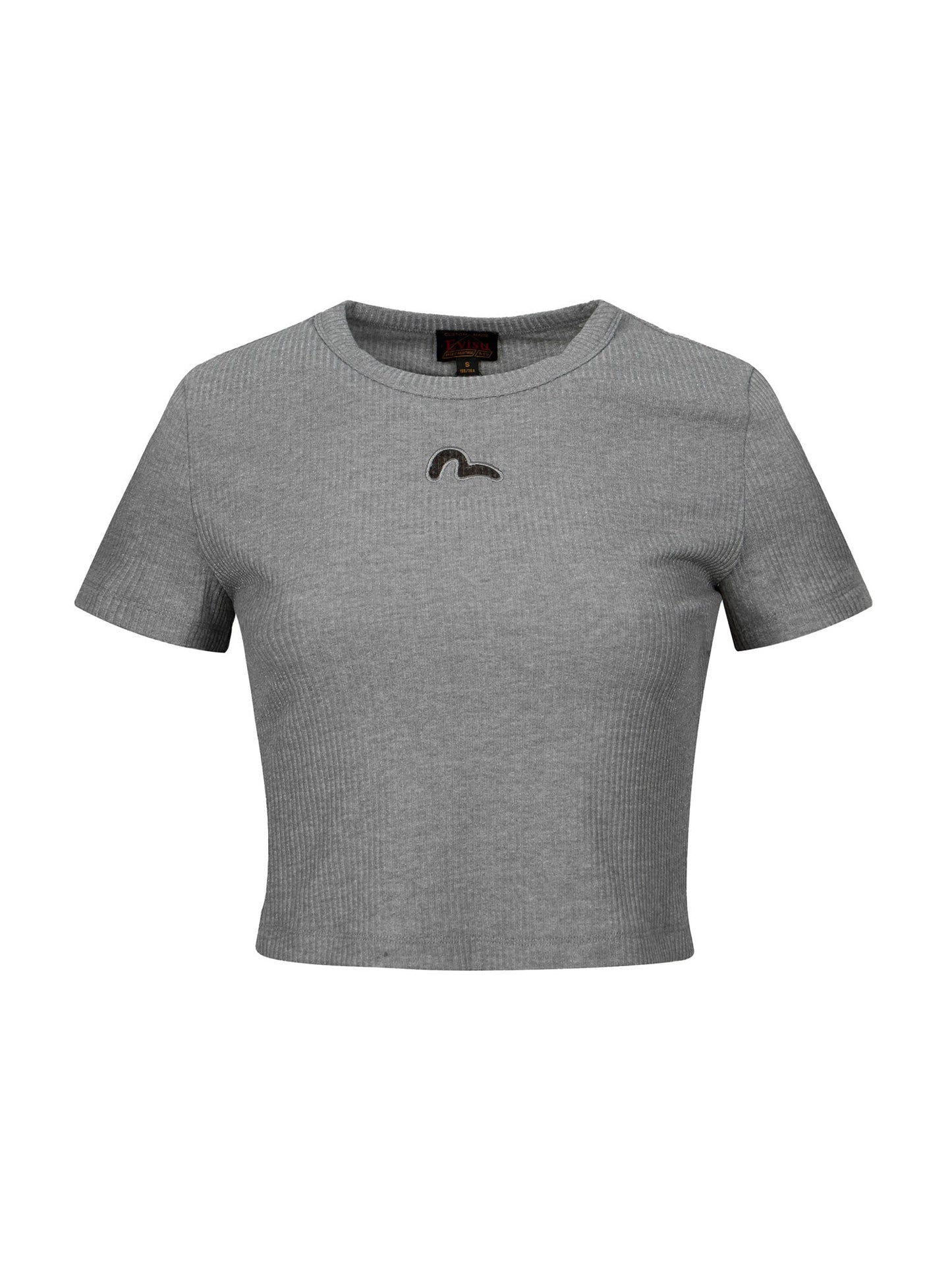 カットアウトカモメスリムフィットTシャツ